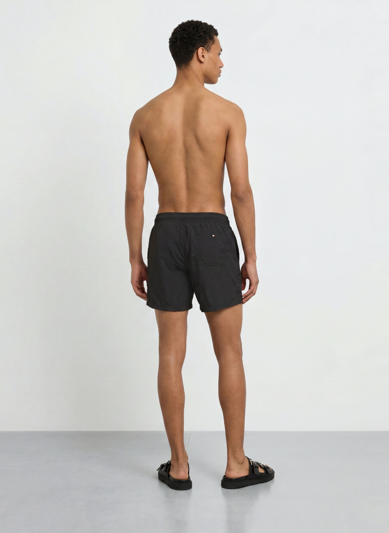 BOSS JET swim shorts: BLACK
