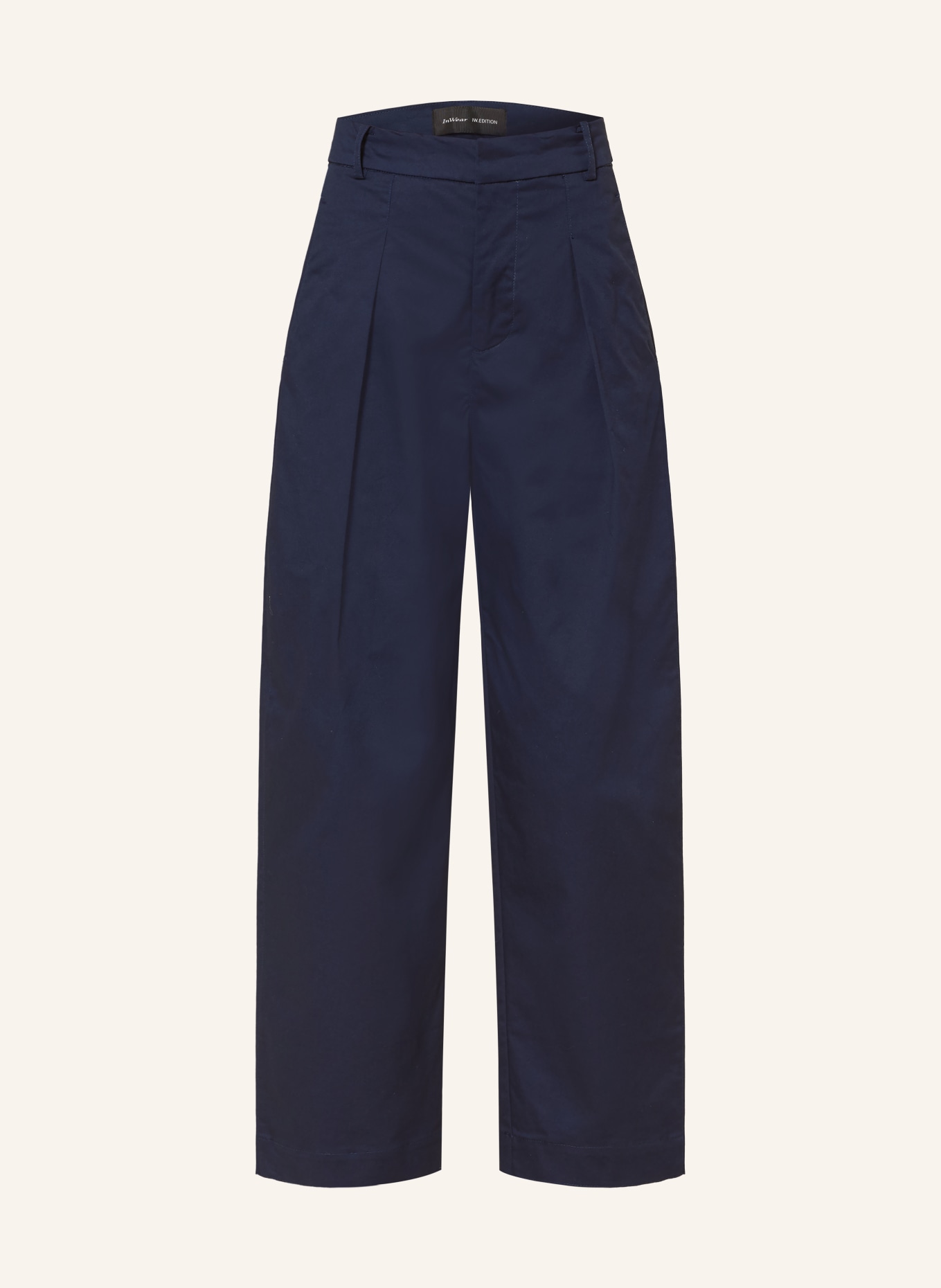 InWear Pantaloni 7/8 ELVIA SINIKKA: ALBASTRU ÎNCHIS