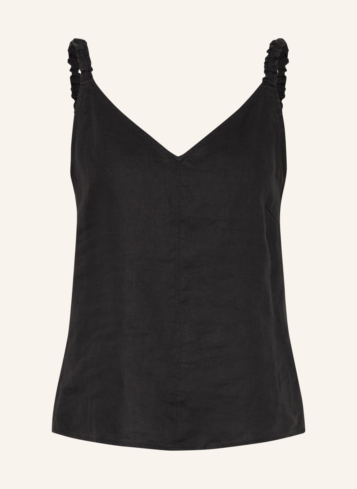 InWear Leinentop ELINORIW: SCHWARZ