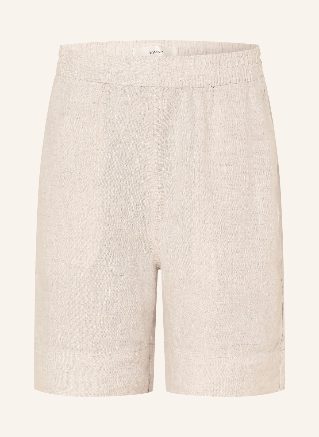 InWear Linnen short ELINORIW: BEIGE