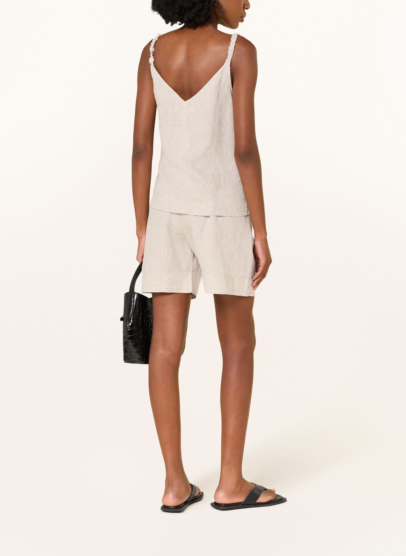 InWear Linnen short ELINORIW: BEIGE