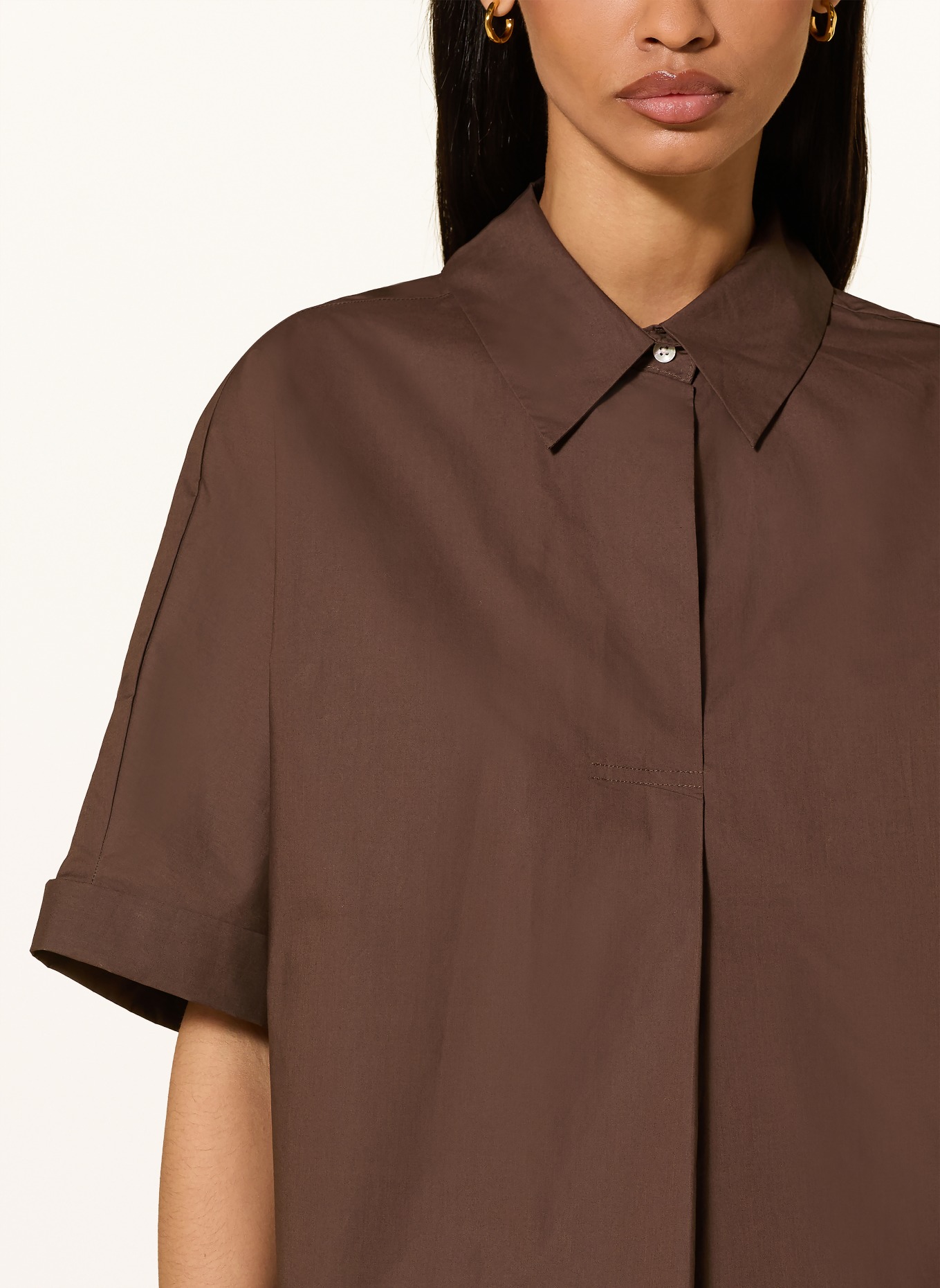 InWear Blůza ELLINIW: HNĚDÁ