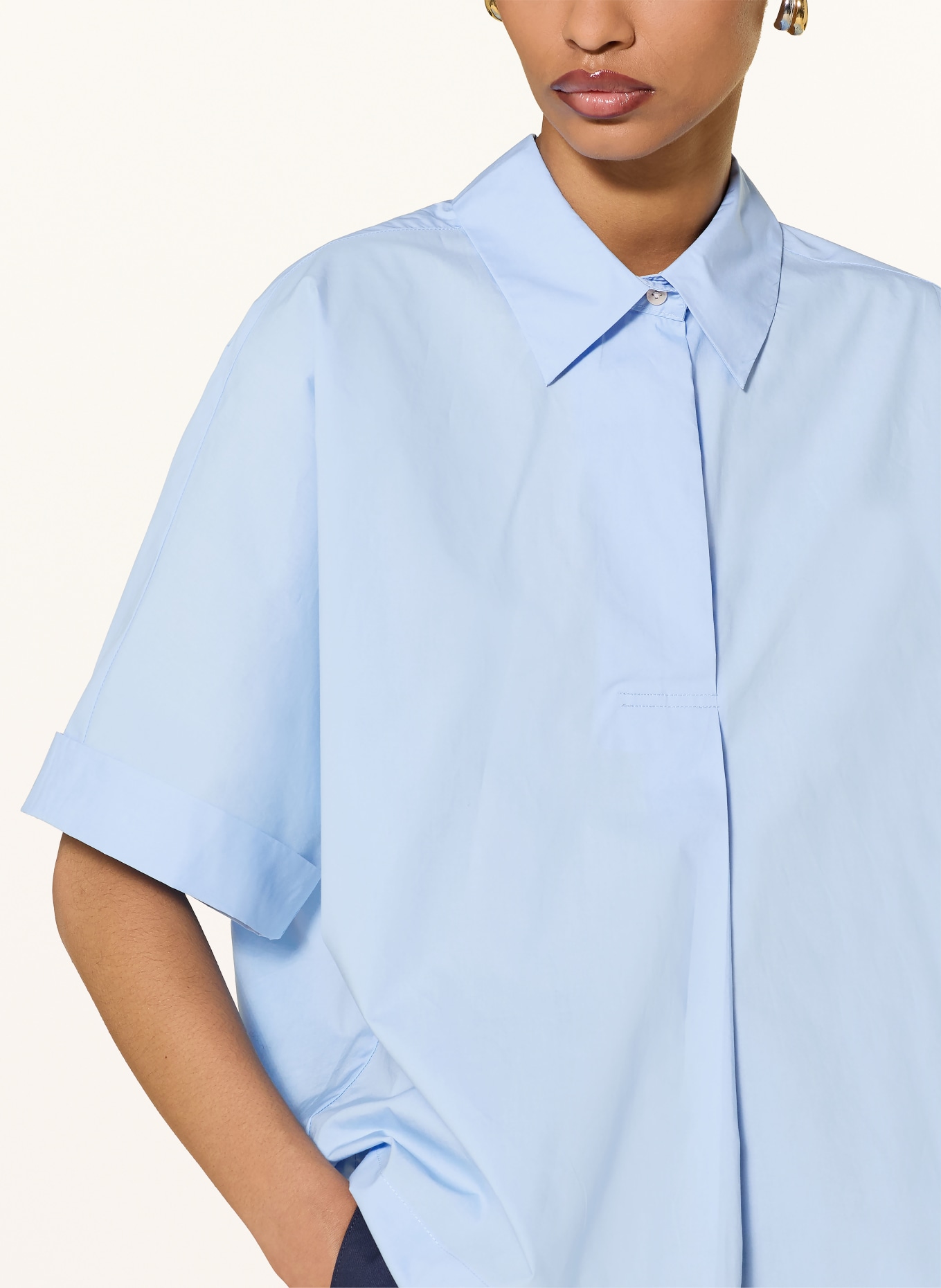 InWear Blůza ELLINIW: TMAVĚ MODRÁ
