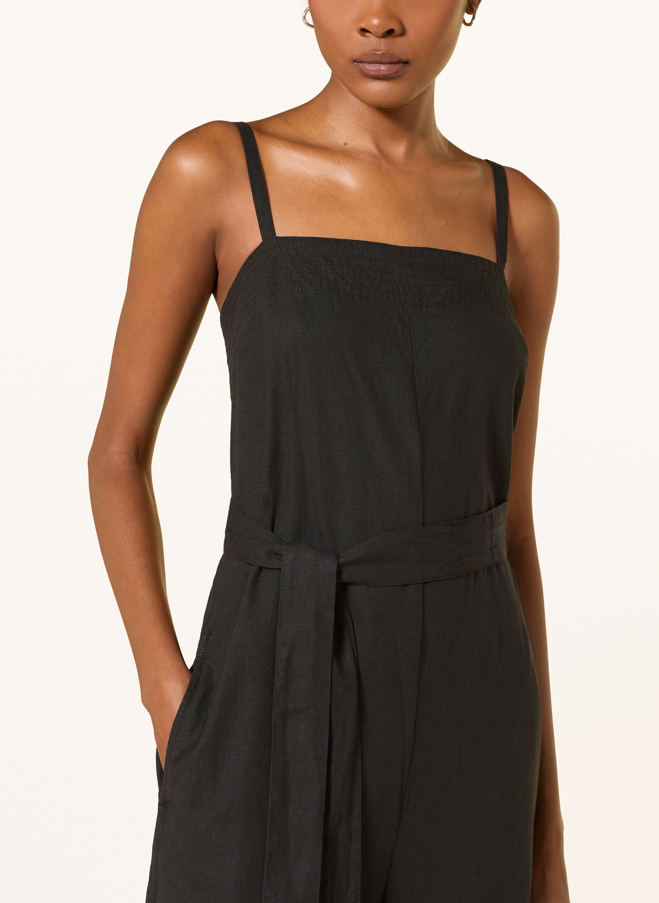InWear Jumpsuit i hør EDITHIW: SORT