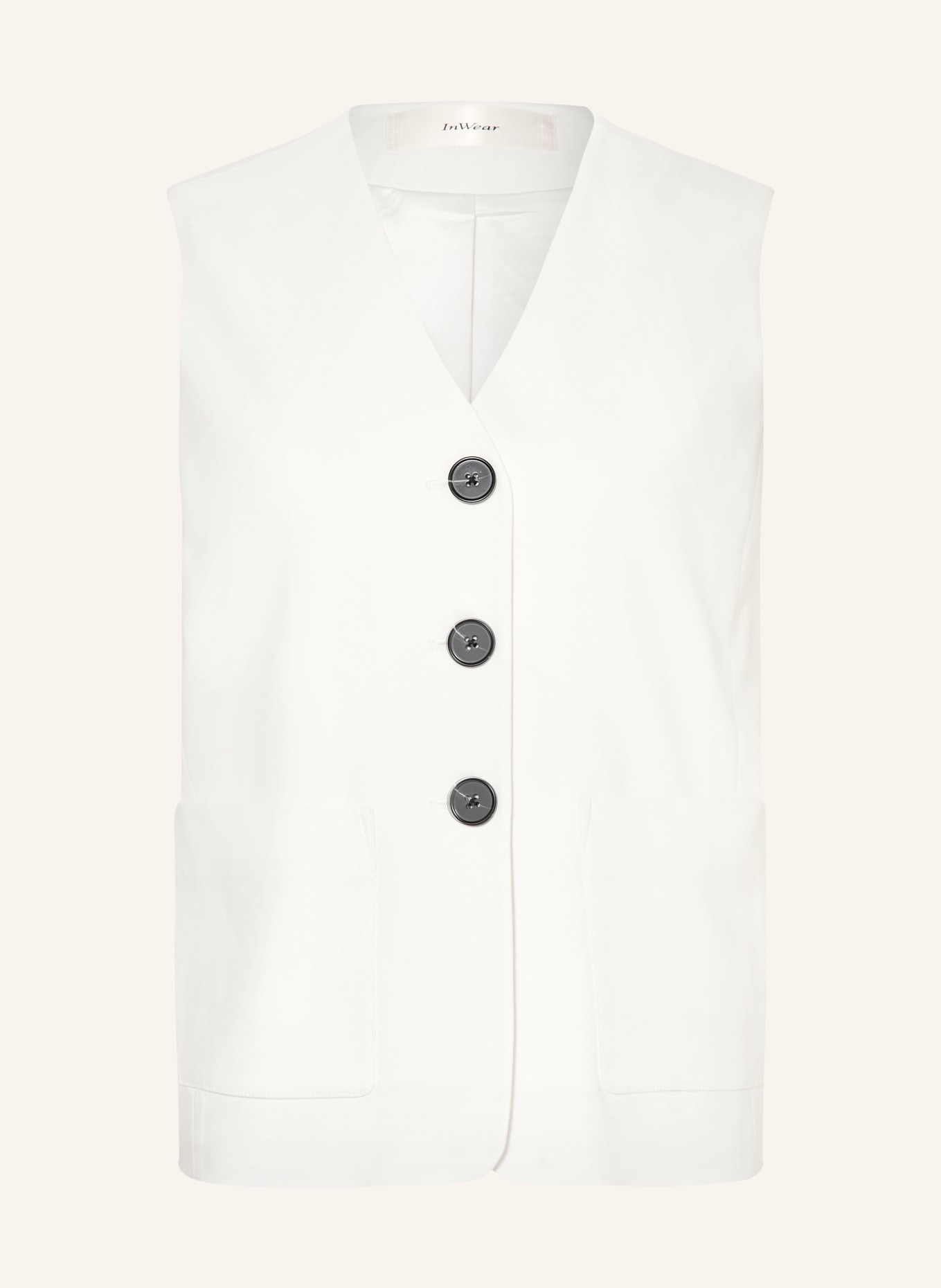 InWear Blazerweste ZELLAIW: WEISS