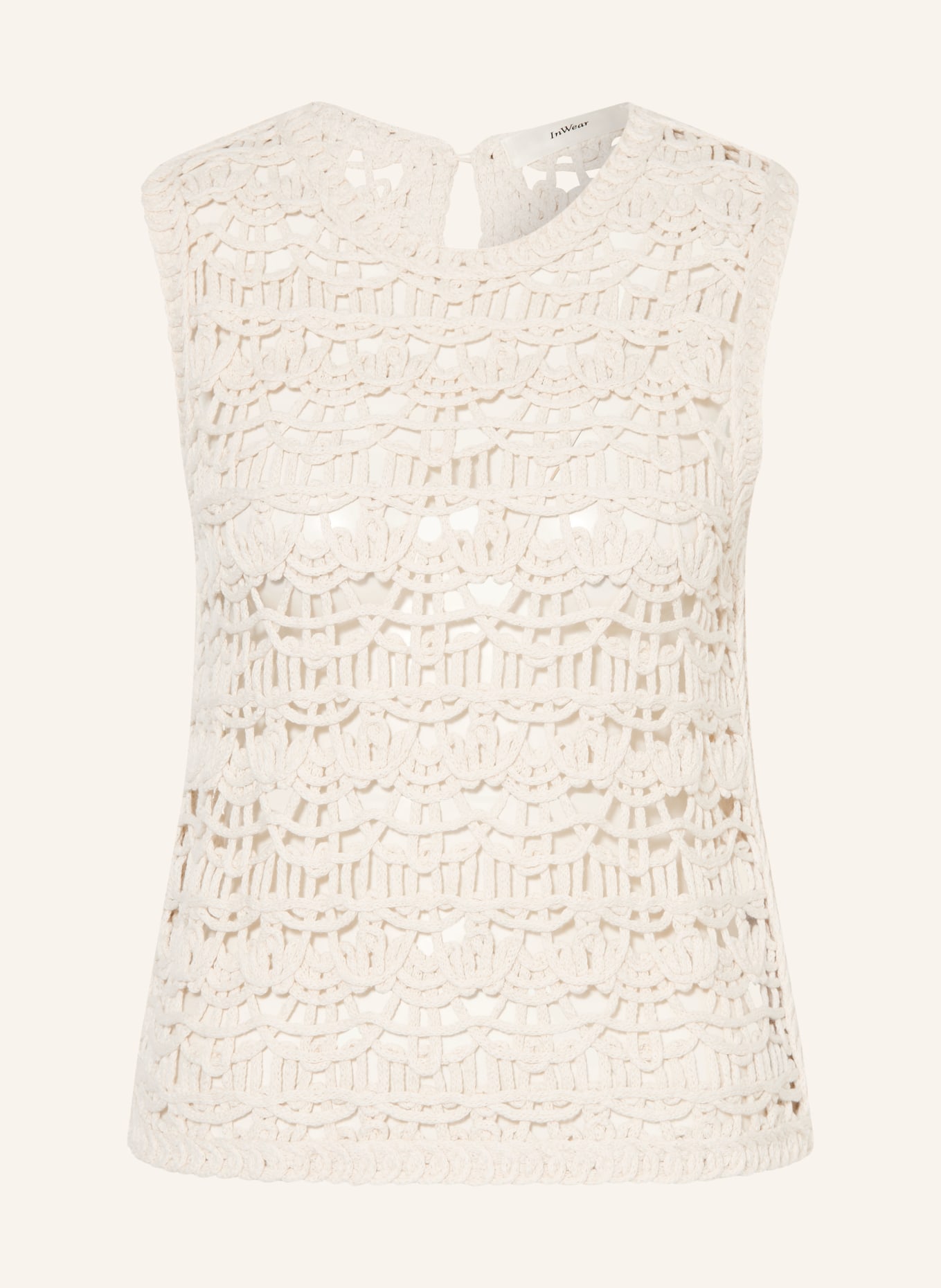 InWear Strick-Top NETEIW: CREME