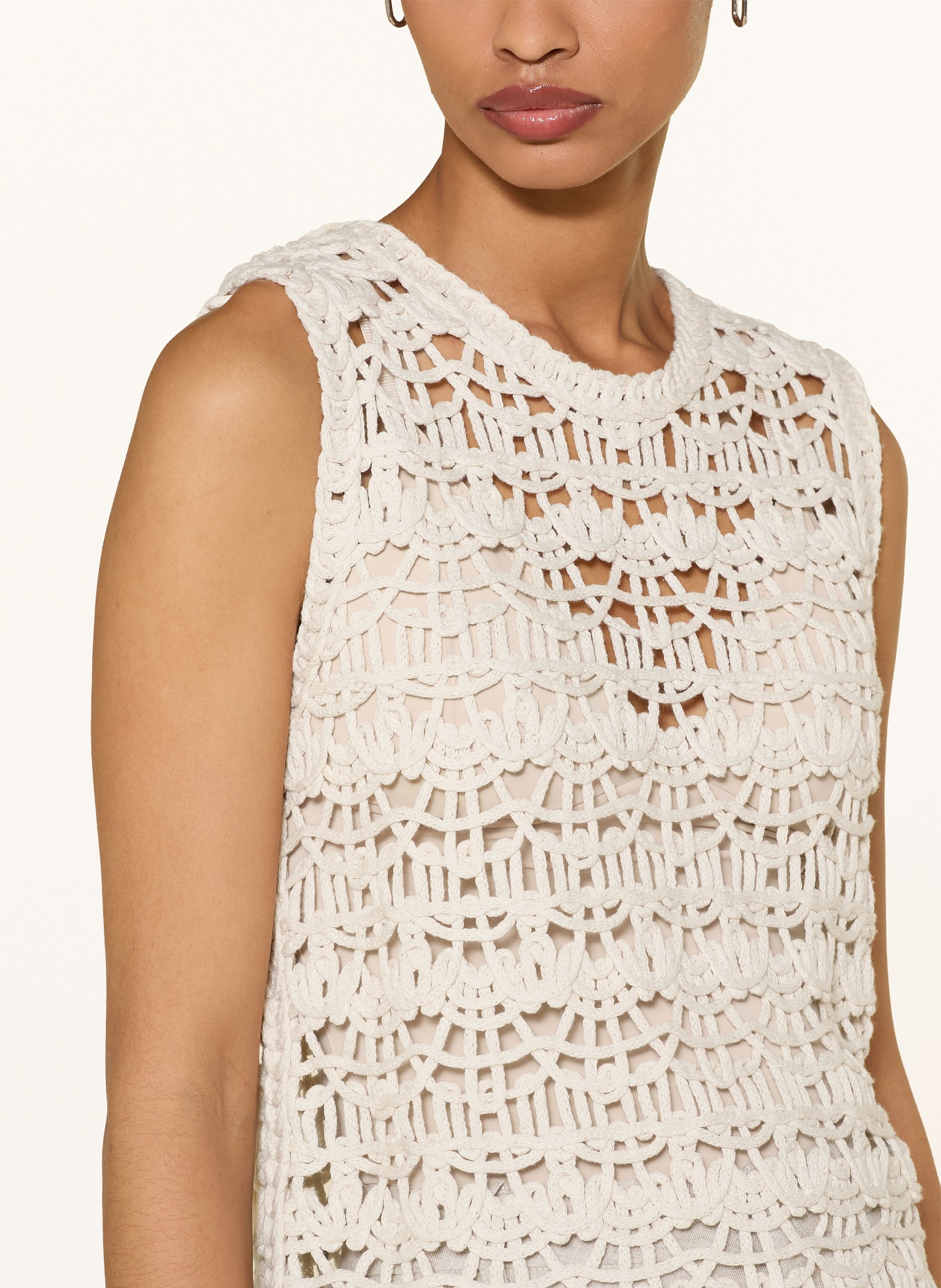 InWear Strick-Top NETEIW: CREME