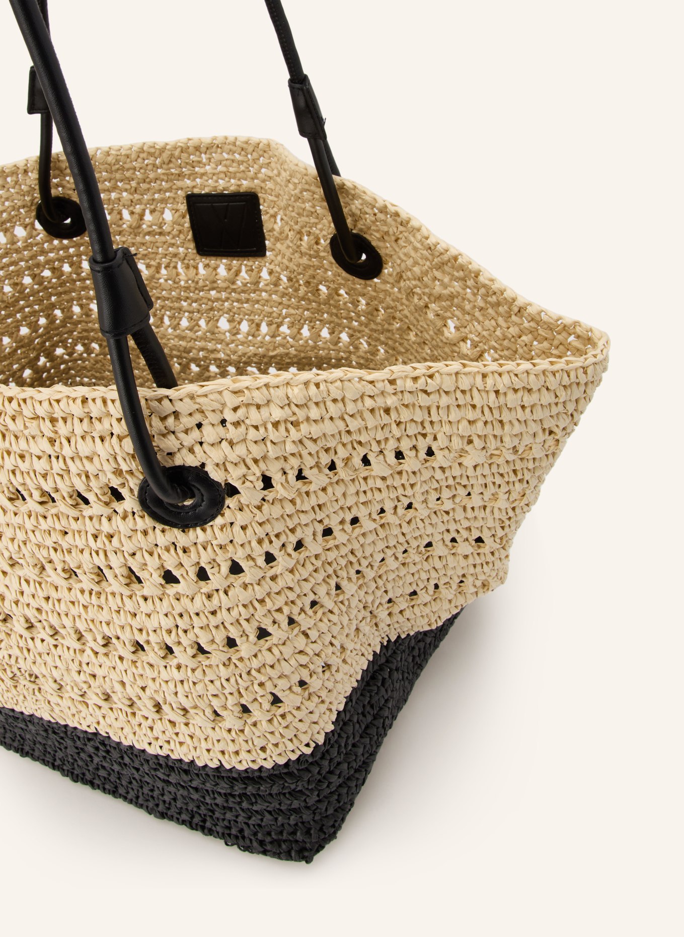 InWear Shopper PAWLIW: BEIGE / SCHWARZ