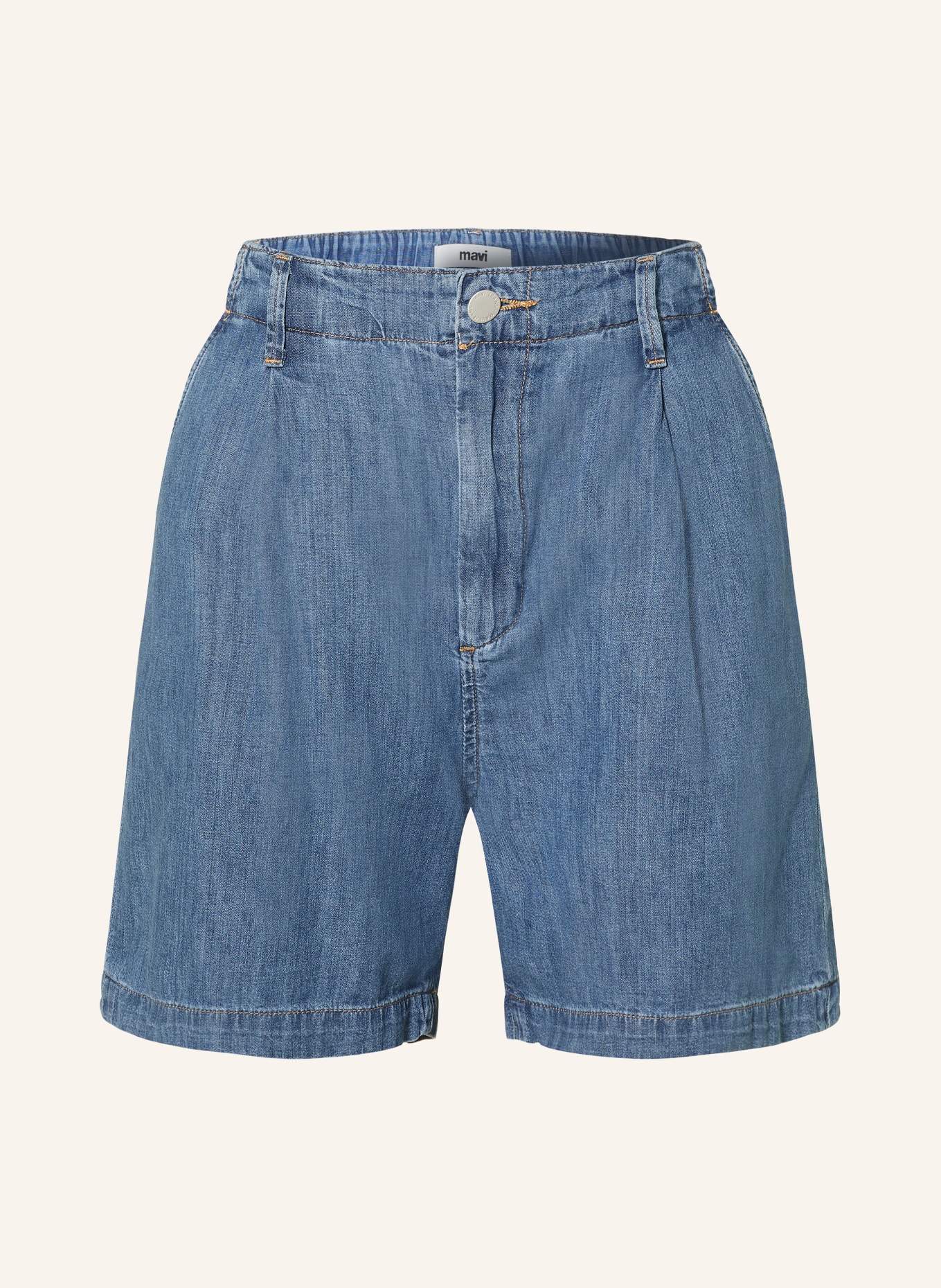 mavi MANDY denim shorts: A3112 Mid Blue LT DENIM