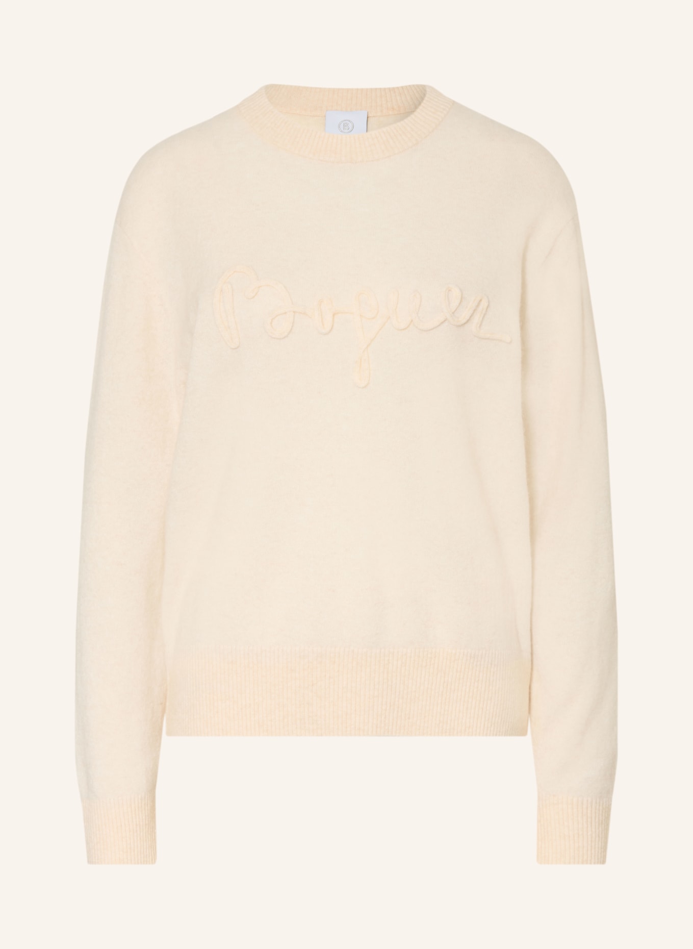 BOGNER Pullover TATJANA mit Cashmere: BEIGE