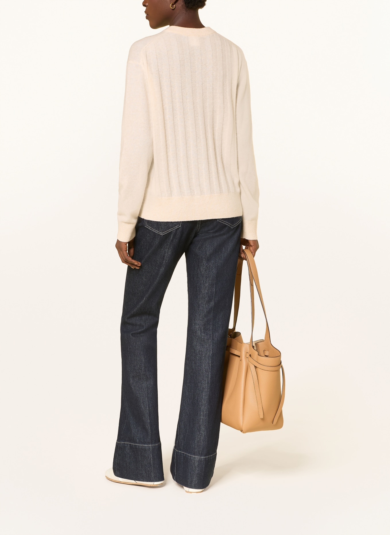 BOGNER Pullover TATJANA mit Cashmere: BEIGE