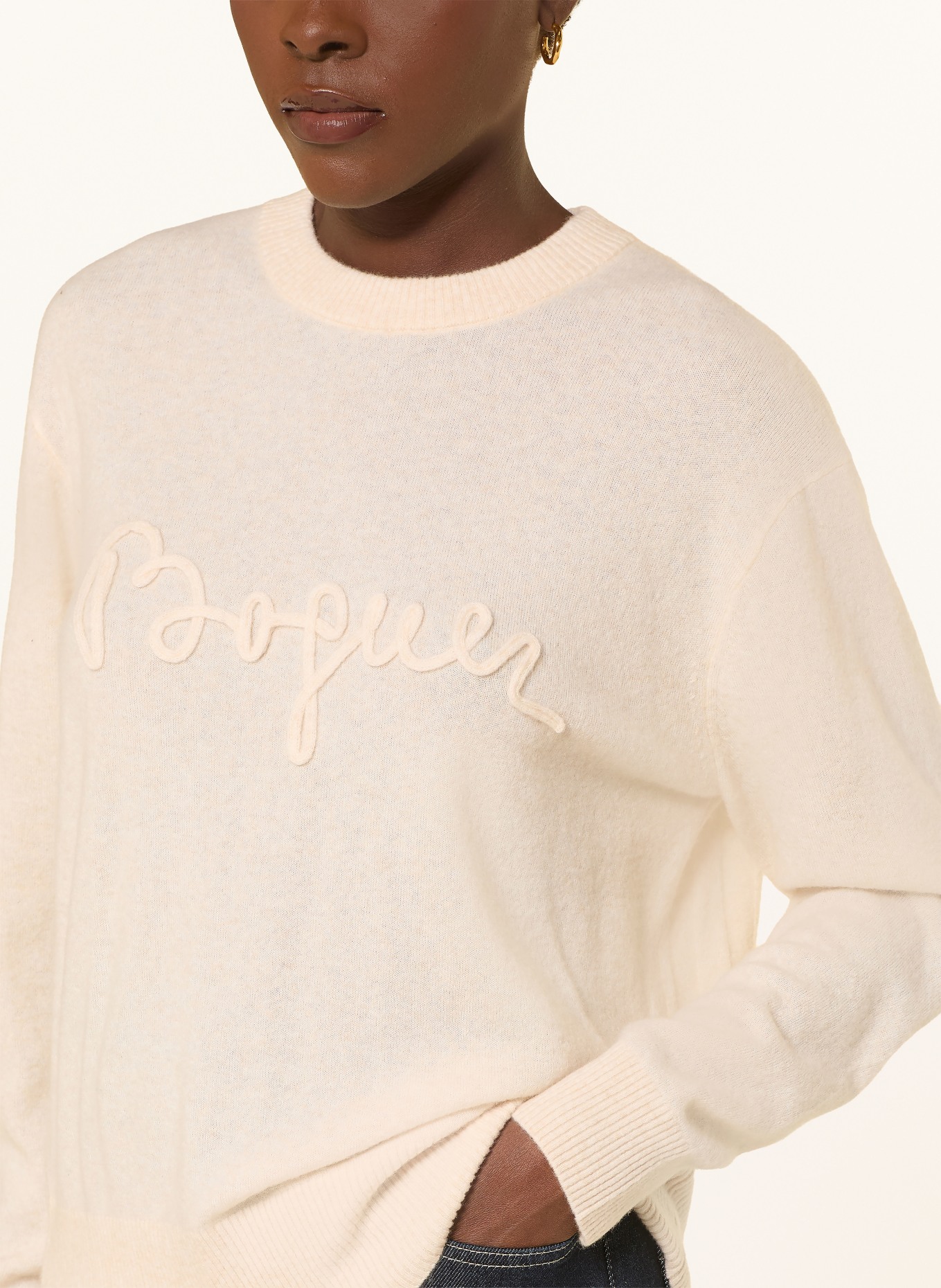 BOGNER Pullover TATJANA mit Cashmere: BEIGE