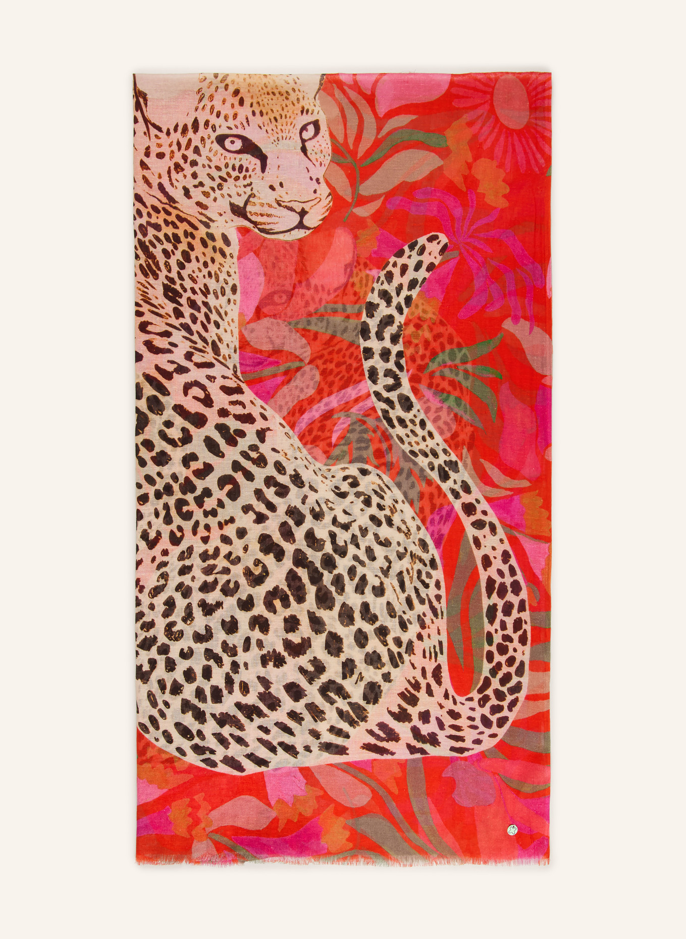 CODELLO Schal: ROT / PINK / GRÜN