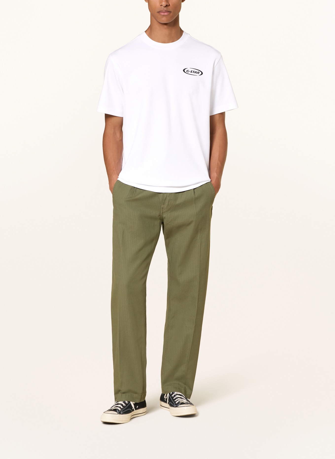G-Star T-shirt VENTURA: BLANC