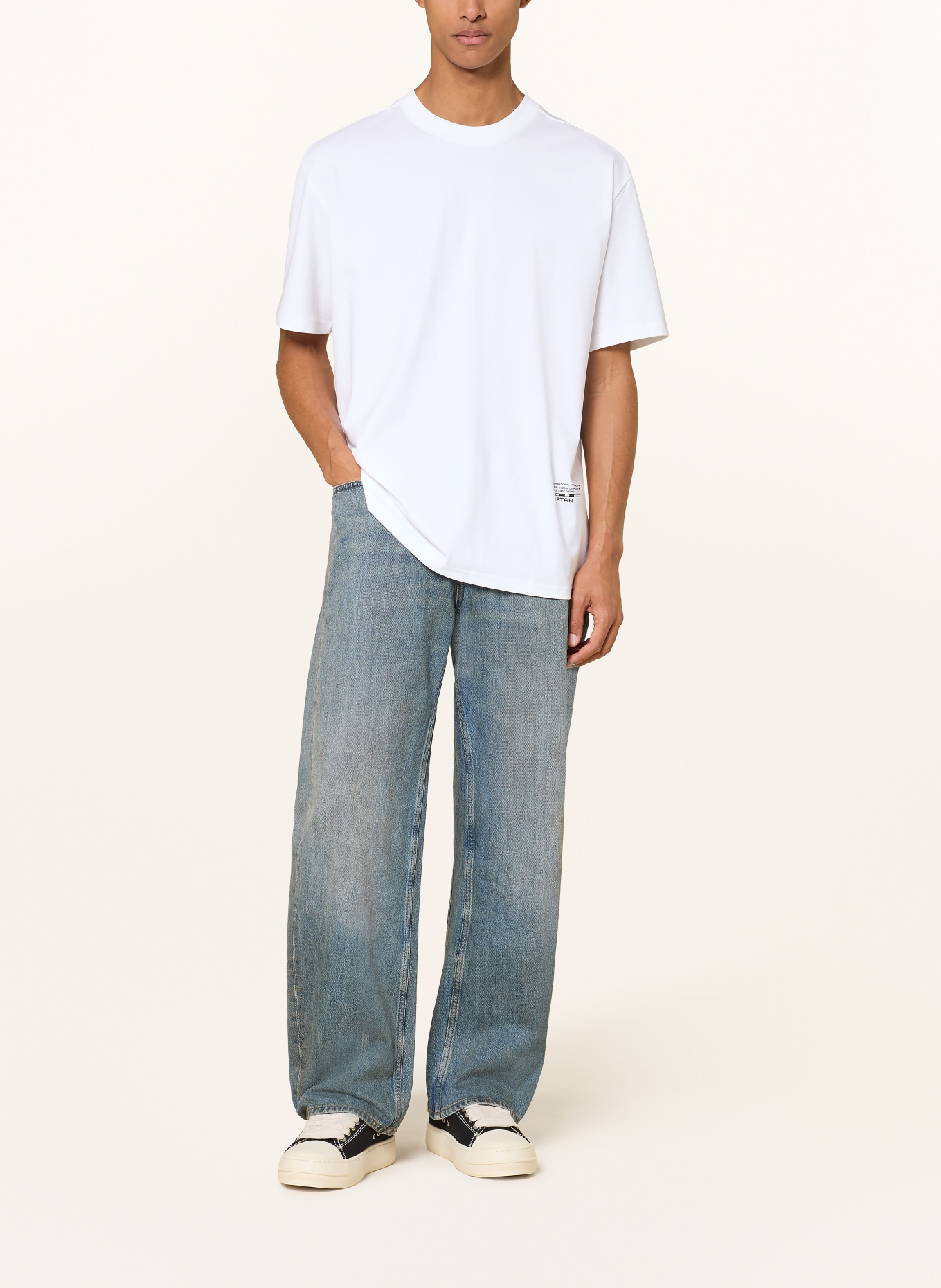 G-Star T-Shirt: WEISS