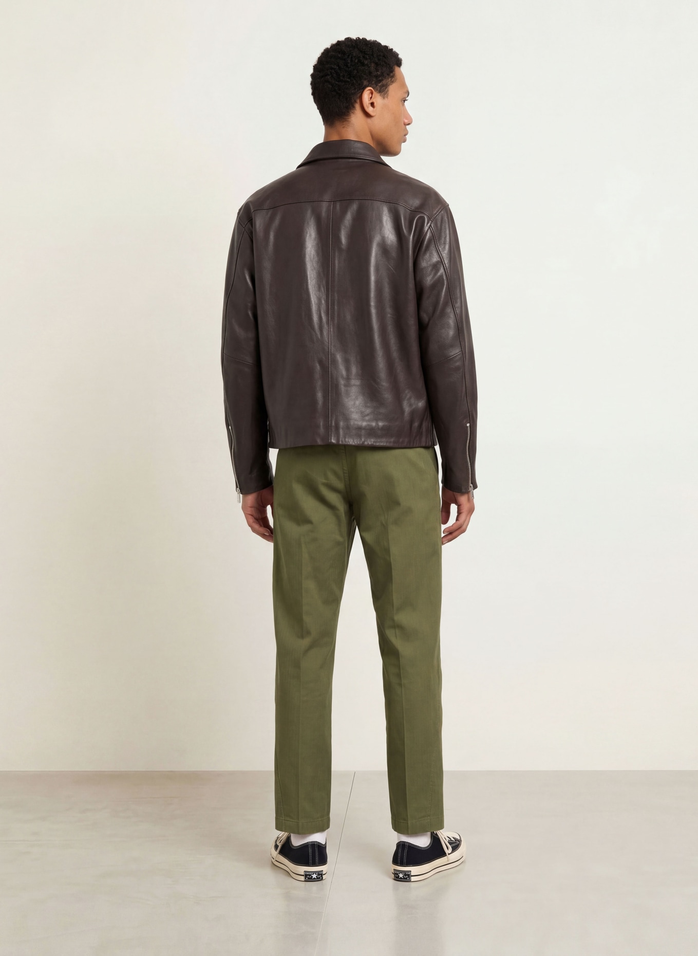 G-Star Chino PLEATED LOOSE TAPERED Tapered Fit: KHAKI