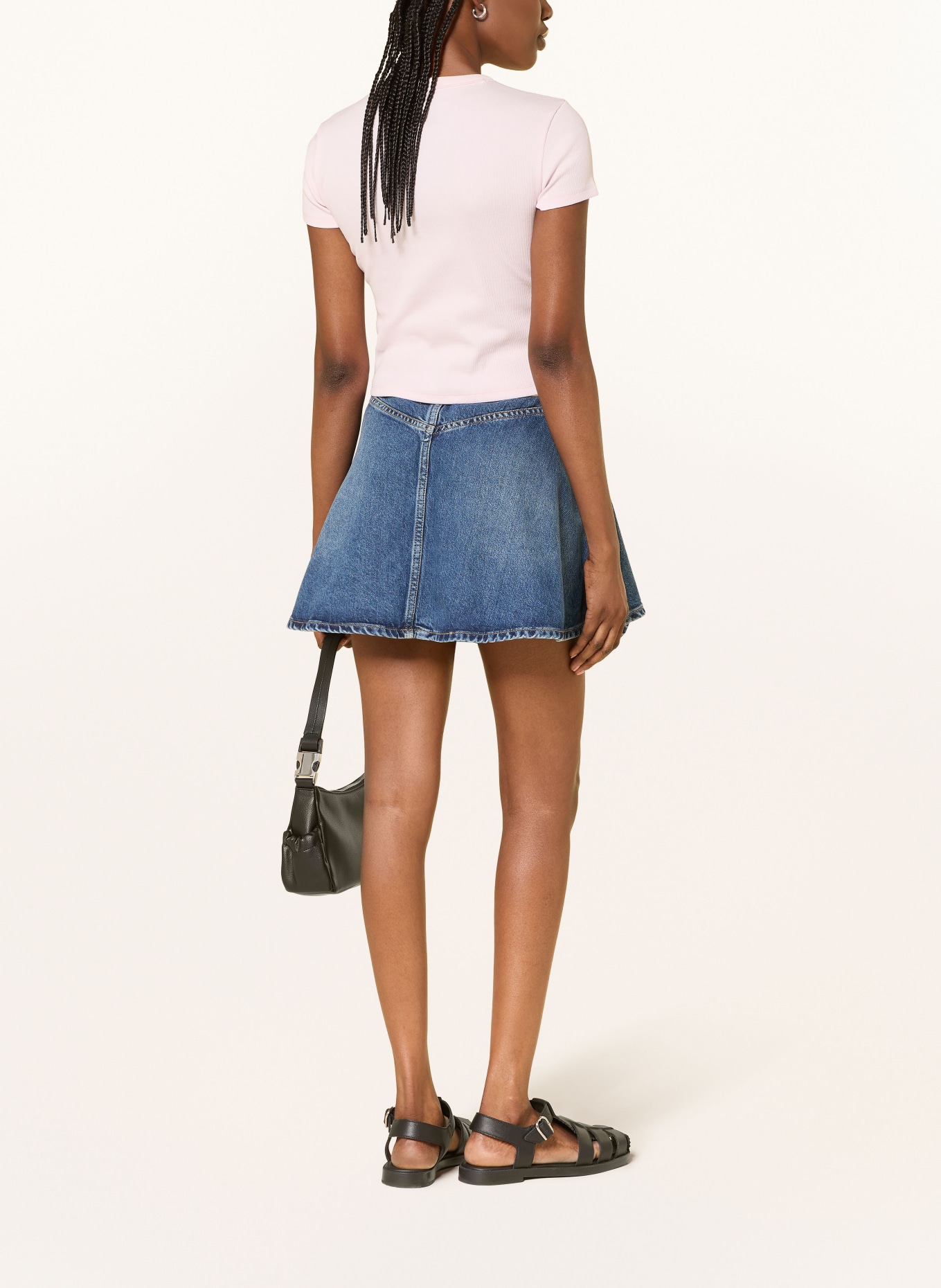 HUGO Jeansrock GISSY: BLAU