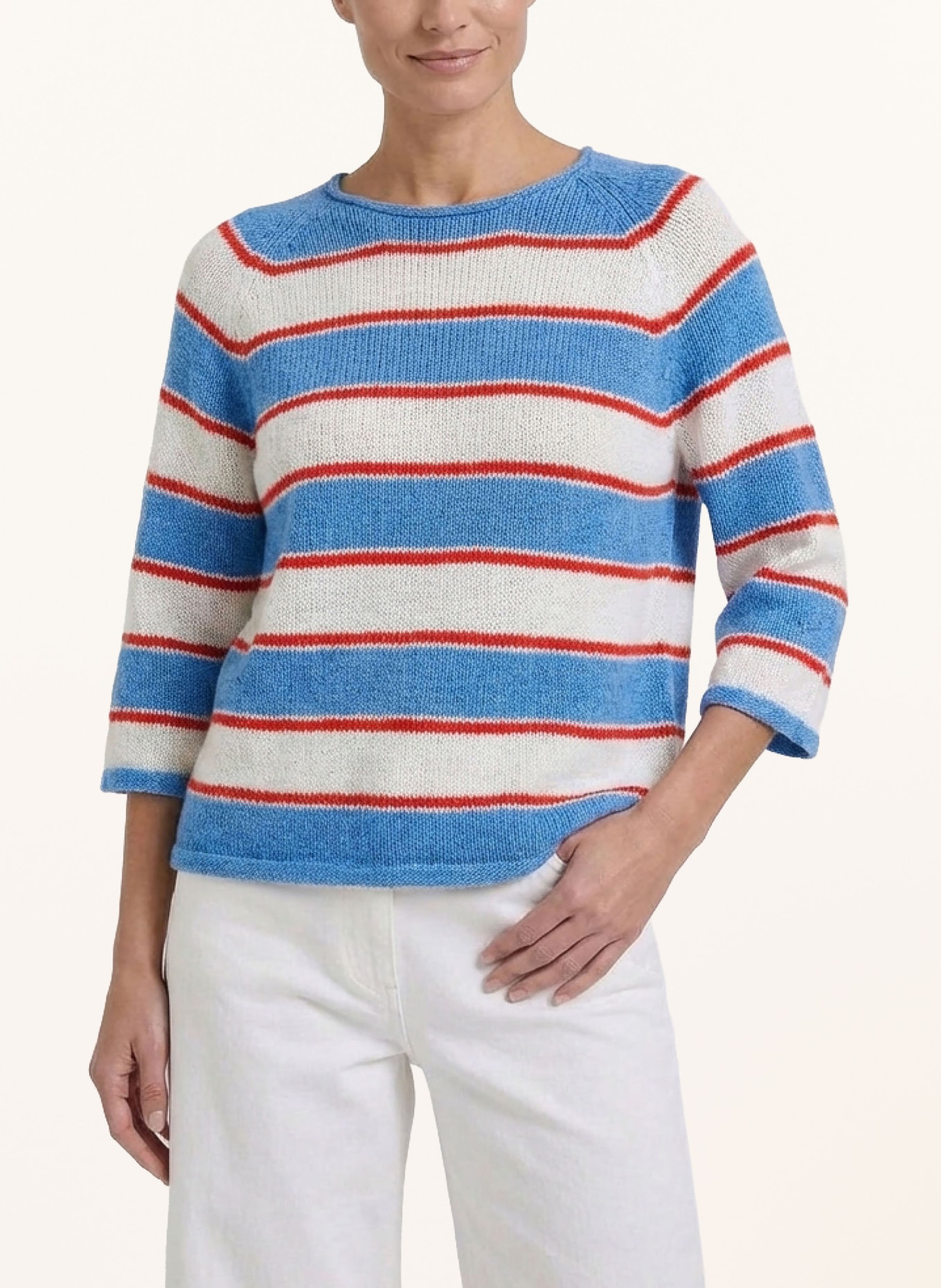 oui Pulls: BLEU CLAIR / ROUGE / BLANC