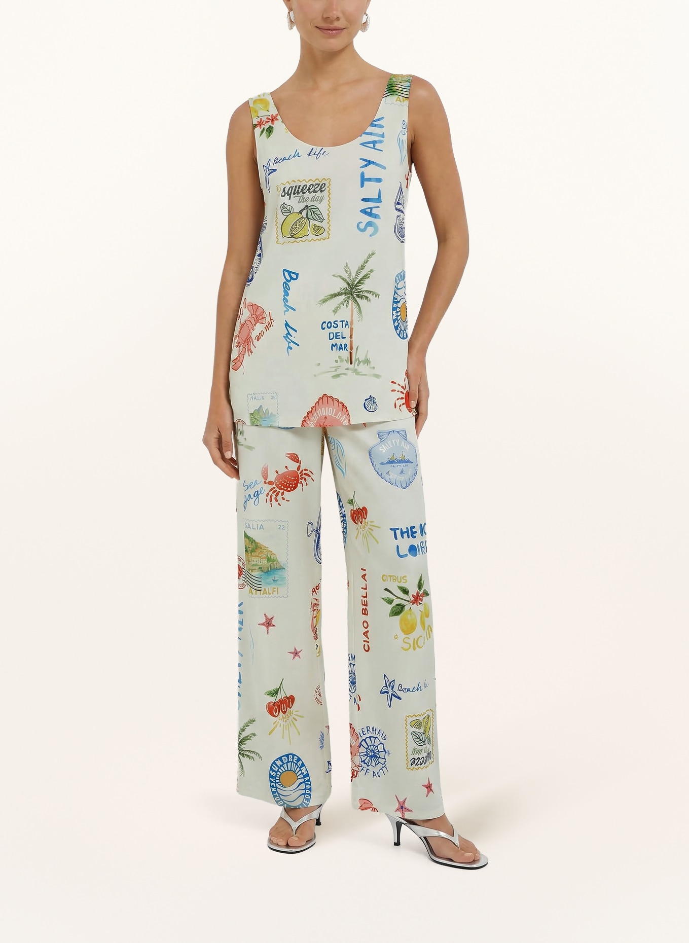 oui Top: WEISS / GELB / BLAU
