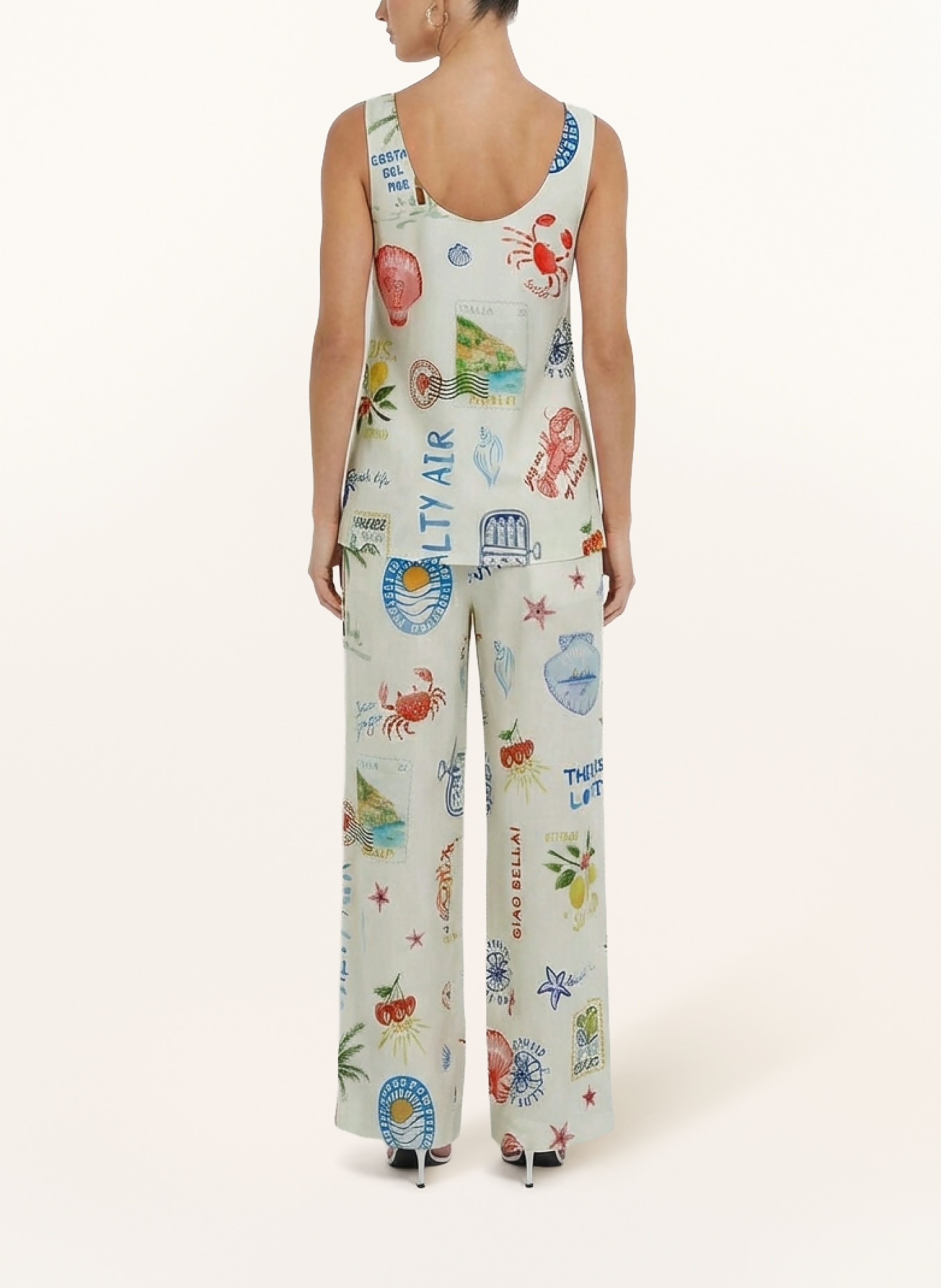 oui Top: WEISS / GELB / BLAU