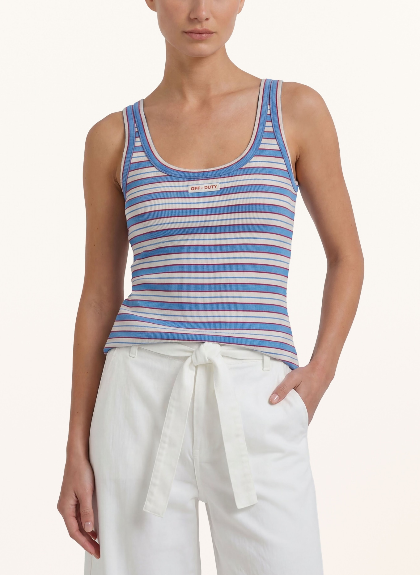oui Top: BLUE / RED / WHITE