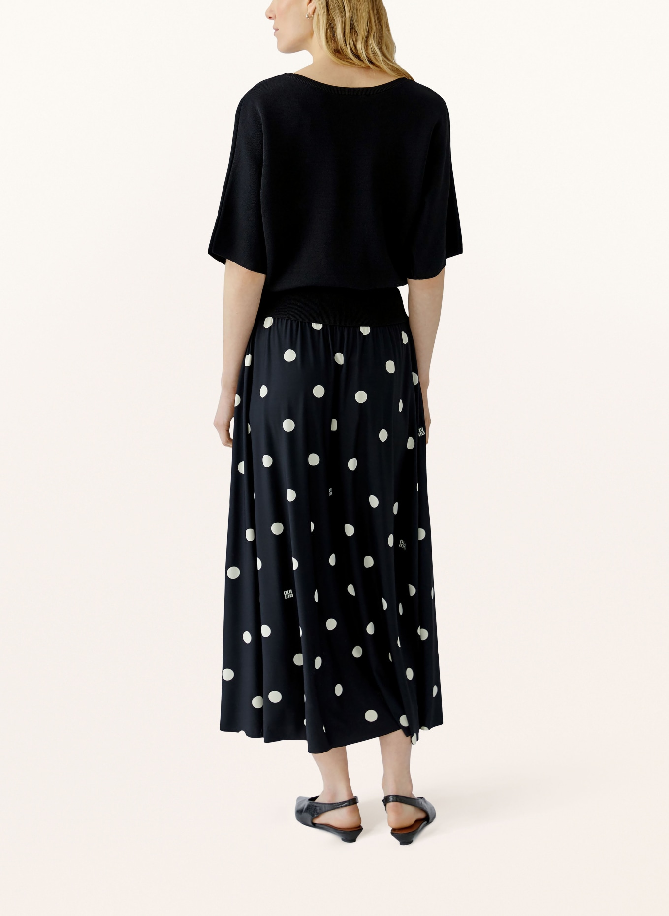 oui Strickshirt: SCHWARZ