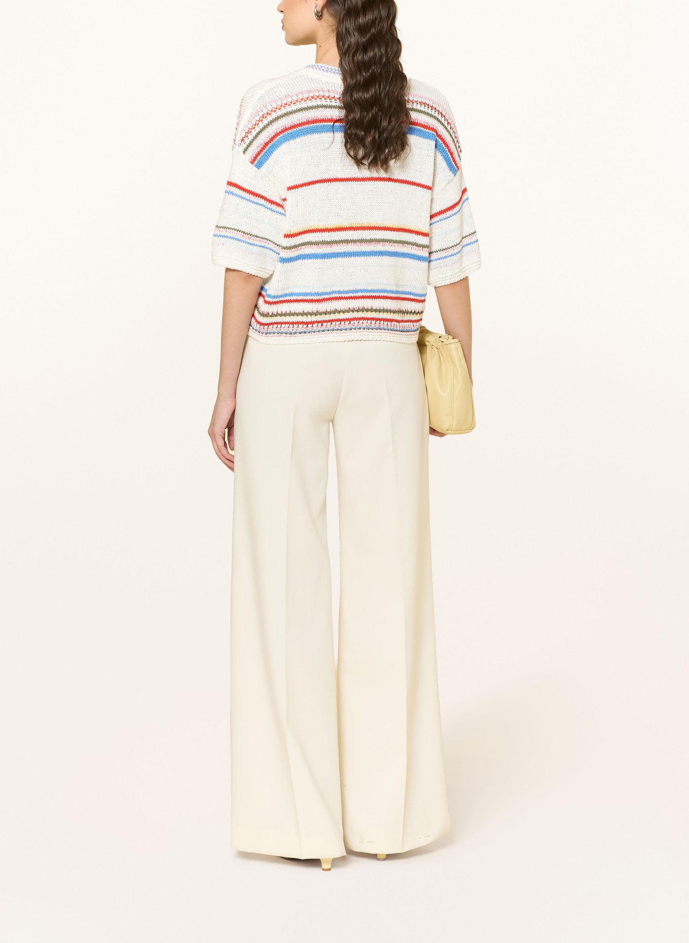oui Cardigan: WHITE / RED / BLUE