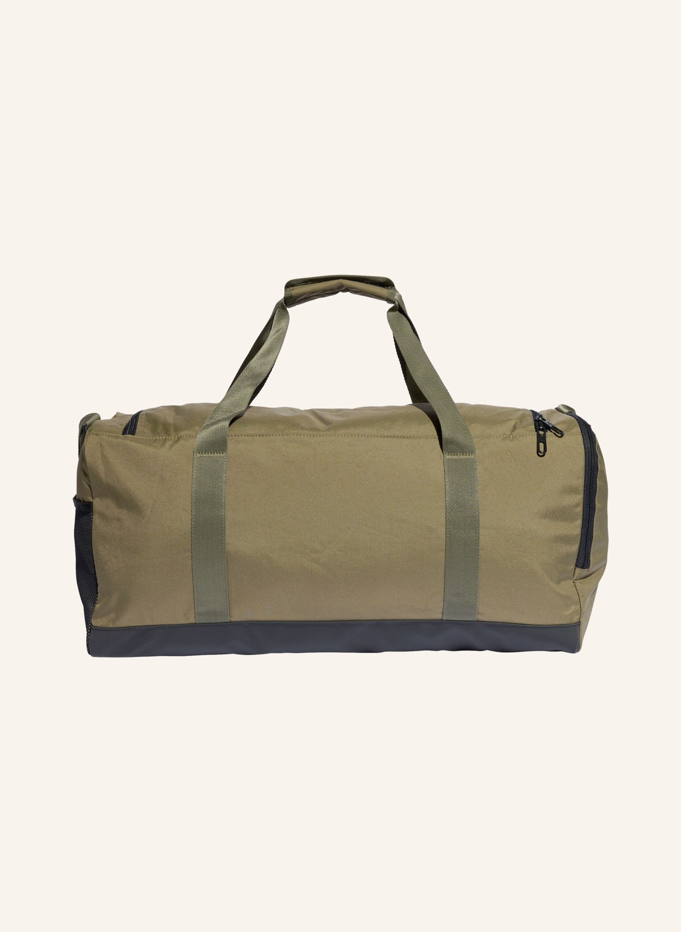 adidas Geantă de sport LINEAR DUFFLE M: KAKI / NEGRU
