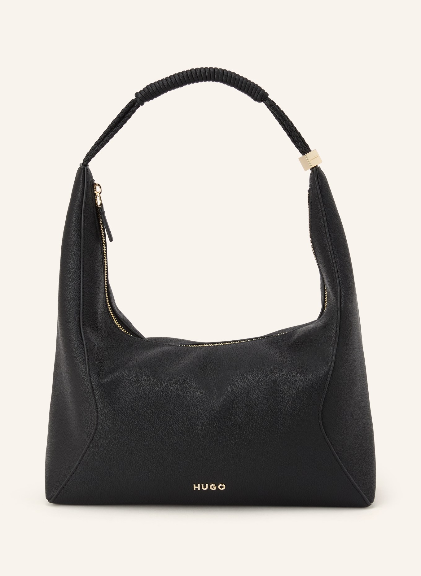 HUGO BRIELLE Shoulder Bag: BLACK / GOLD
