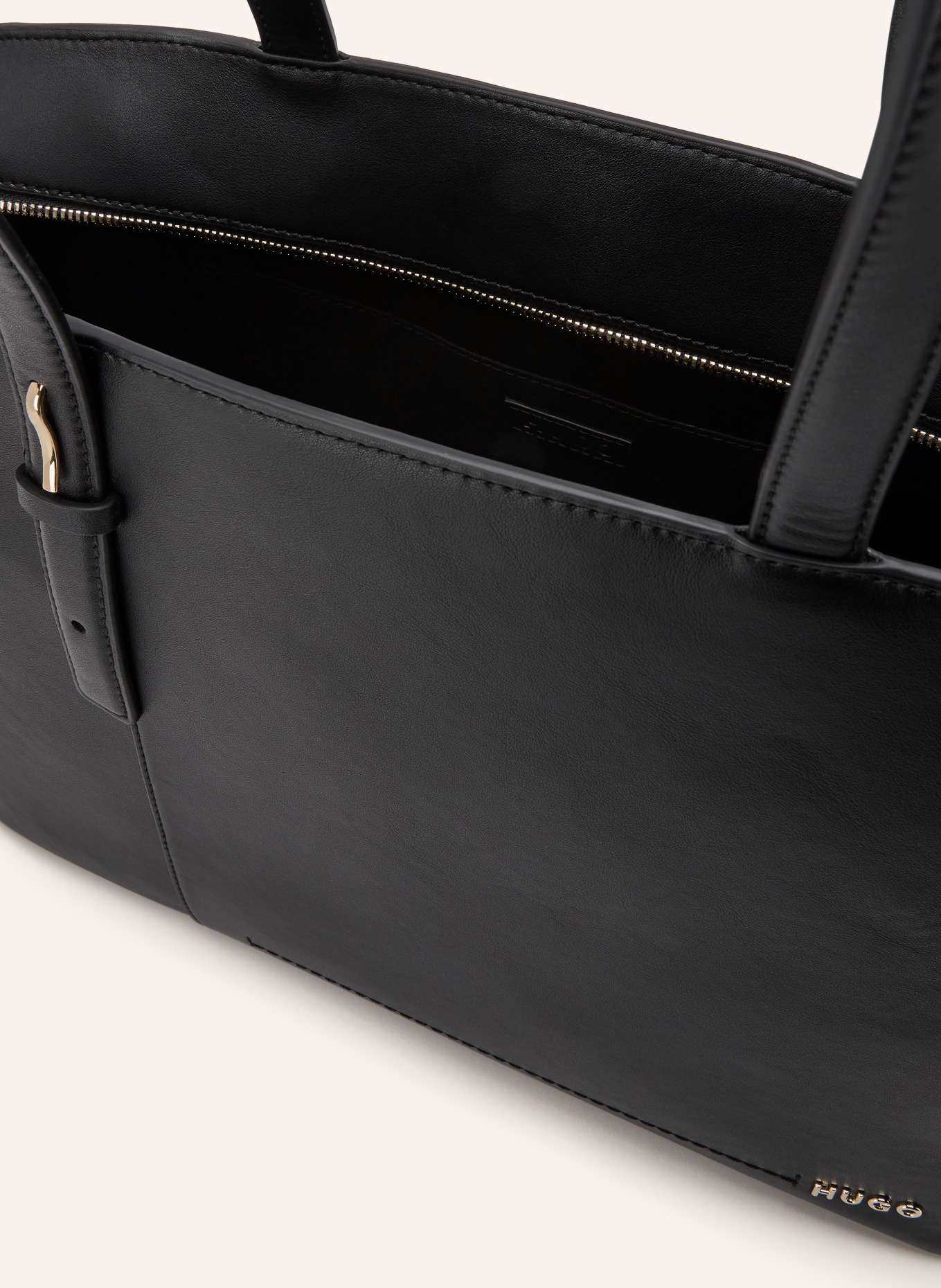 HUGO Shopper YORIH: SCHWARZ / GOLD
