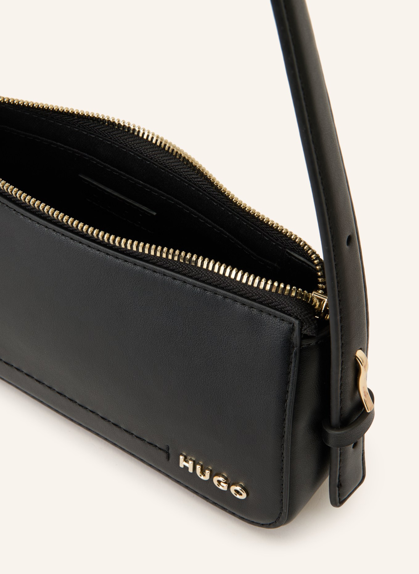 HUGO YORIH Shoulder Bag: BLACK