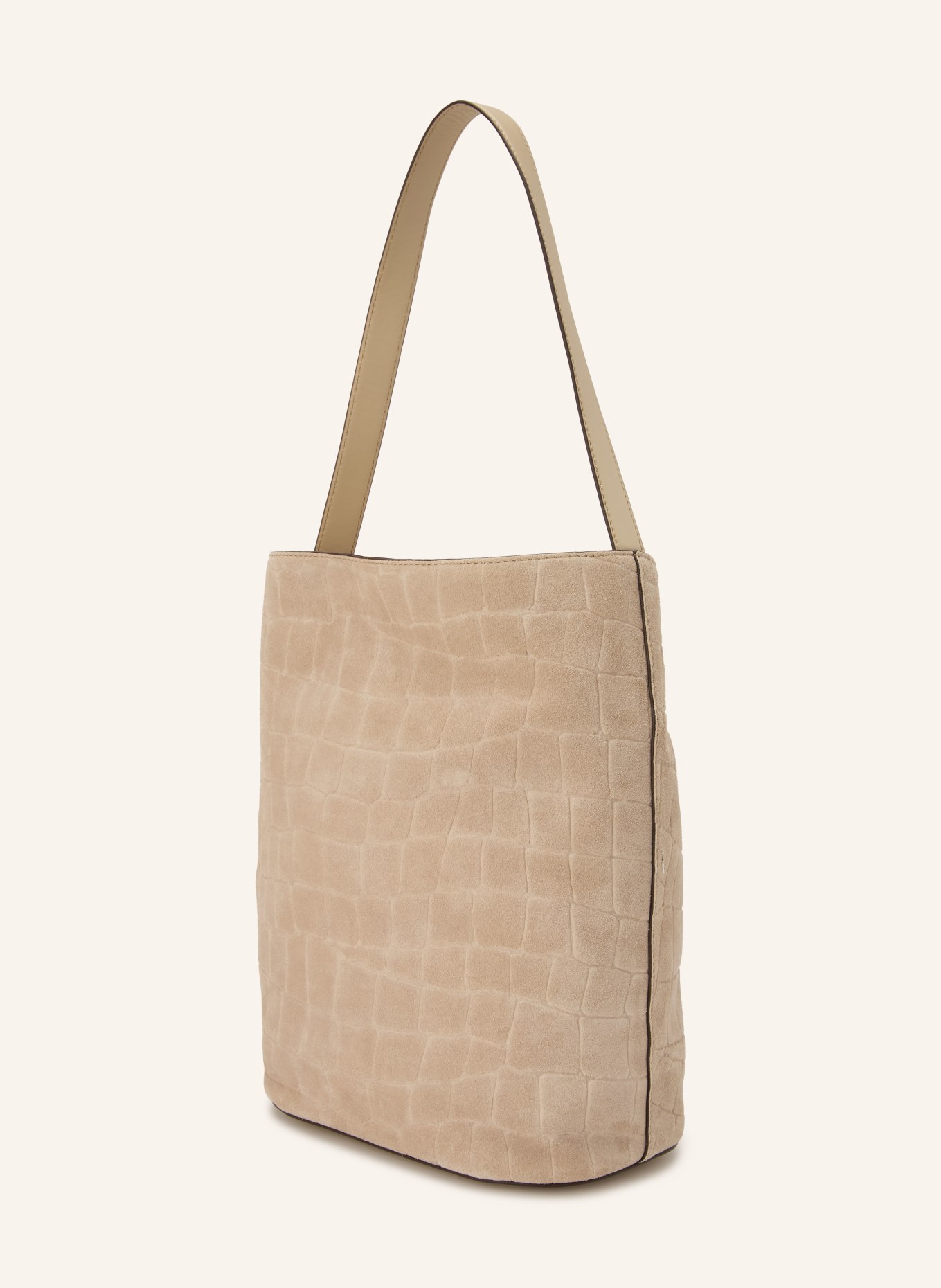 BOSS REVERS BUCK Shoulder Bag: BEIGE