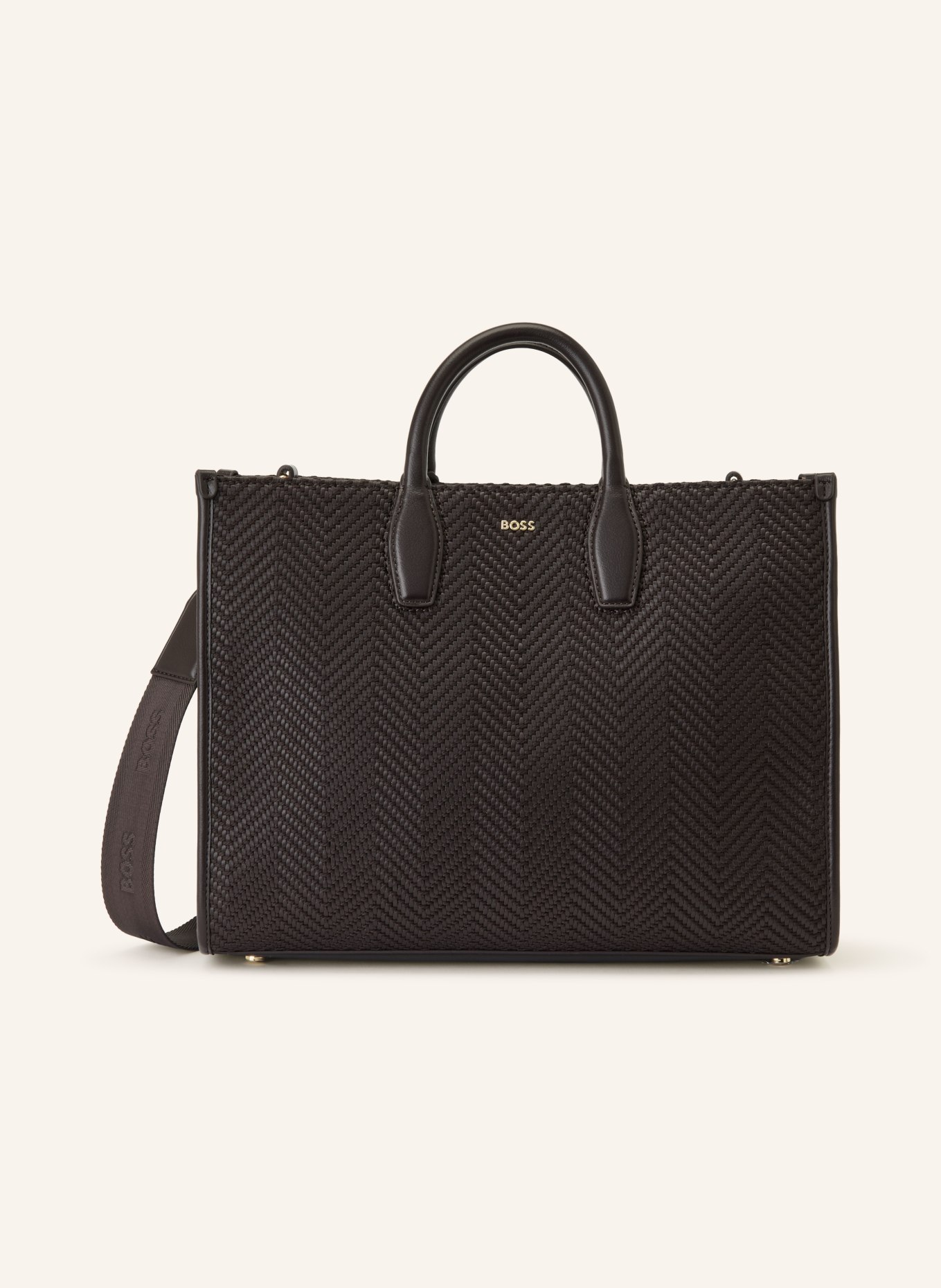 BOSS Handtasche SANDY: DUNKELBRAUN
