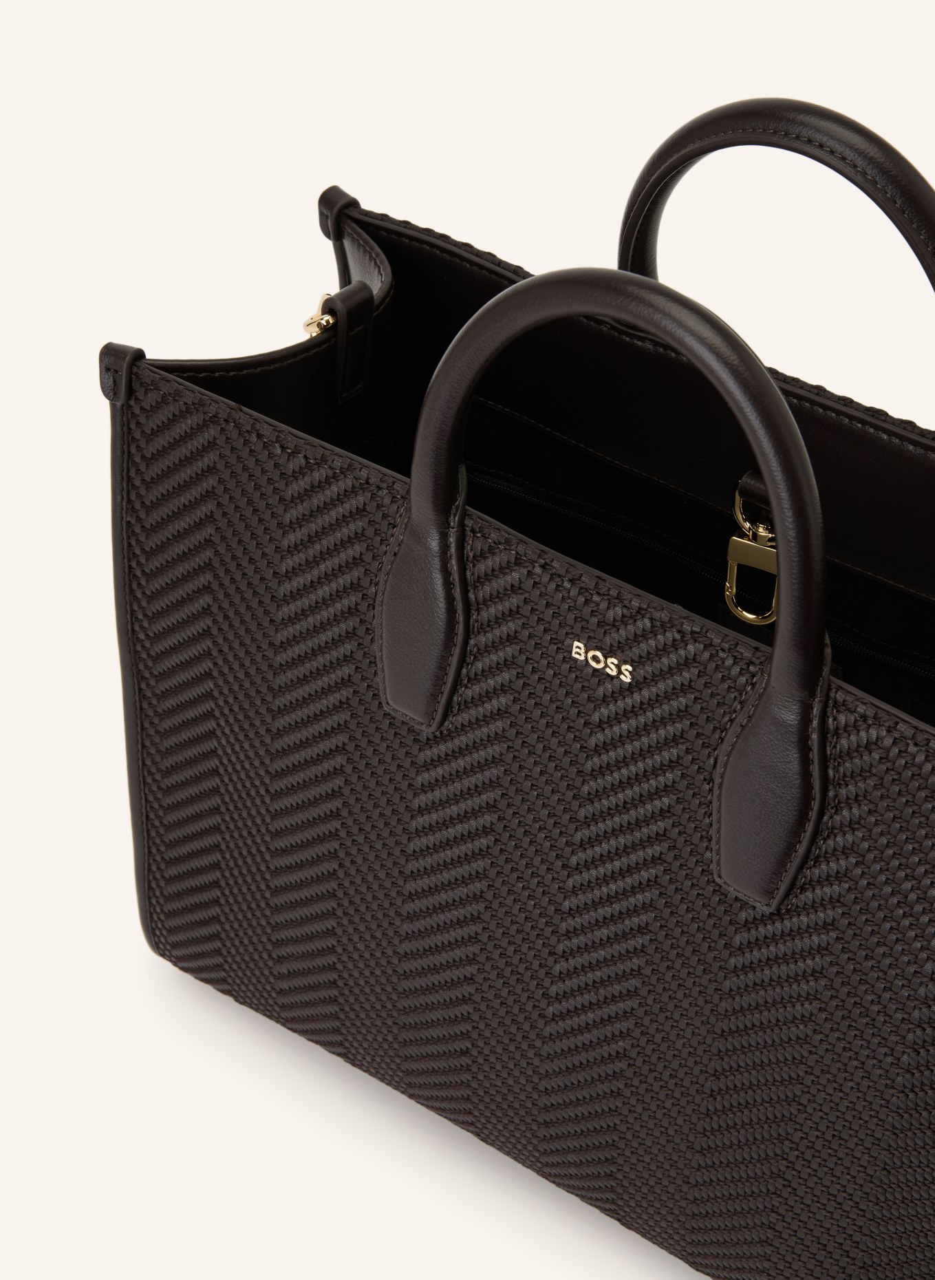 BOSS Handtasche SANDY: DUNKELBRAUN