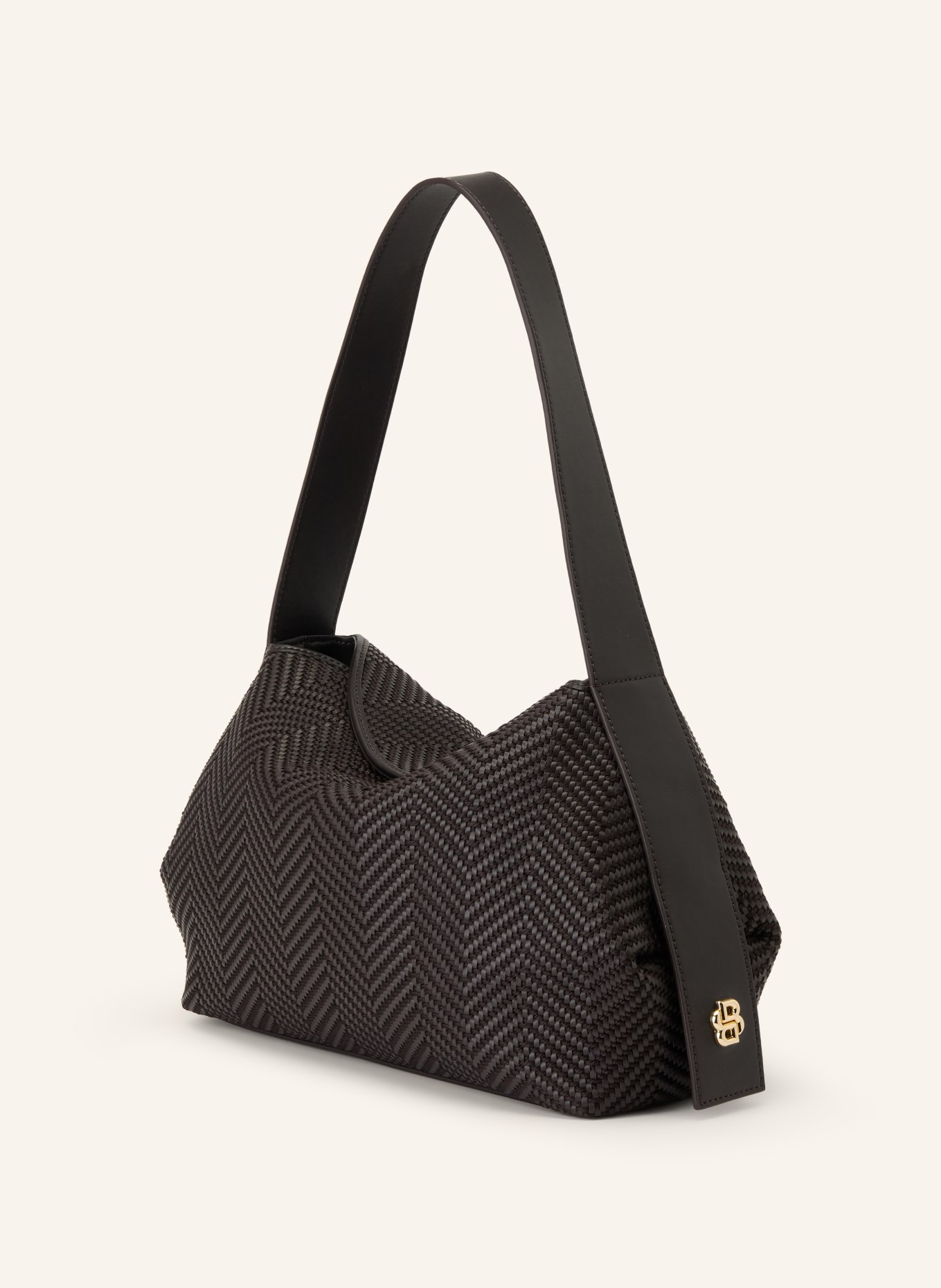 BOSS Schultertasche CAYLIE: DUNKELBRAUN