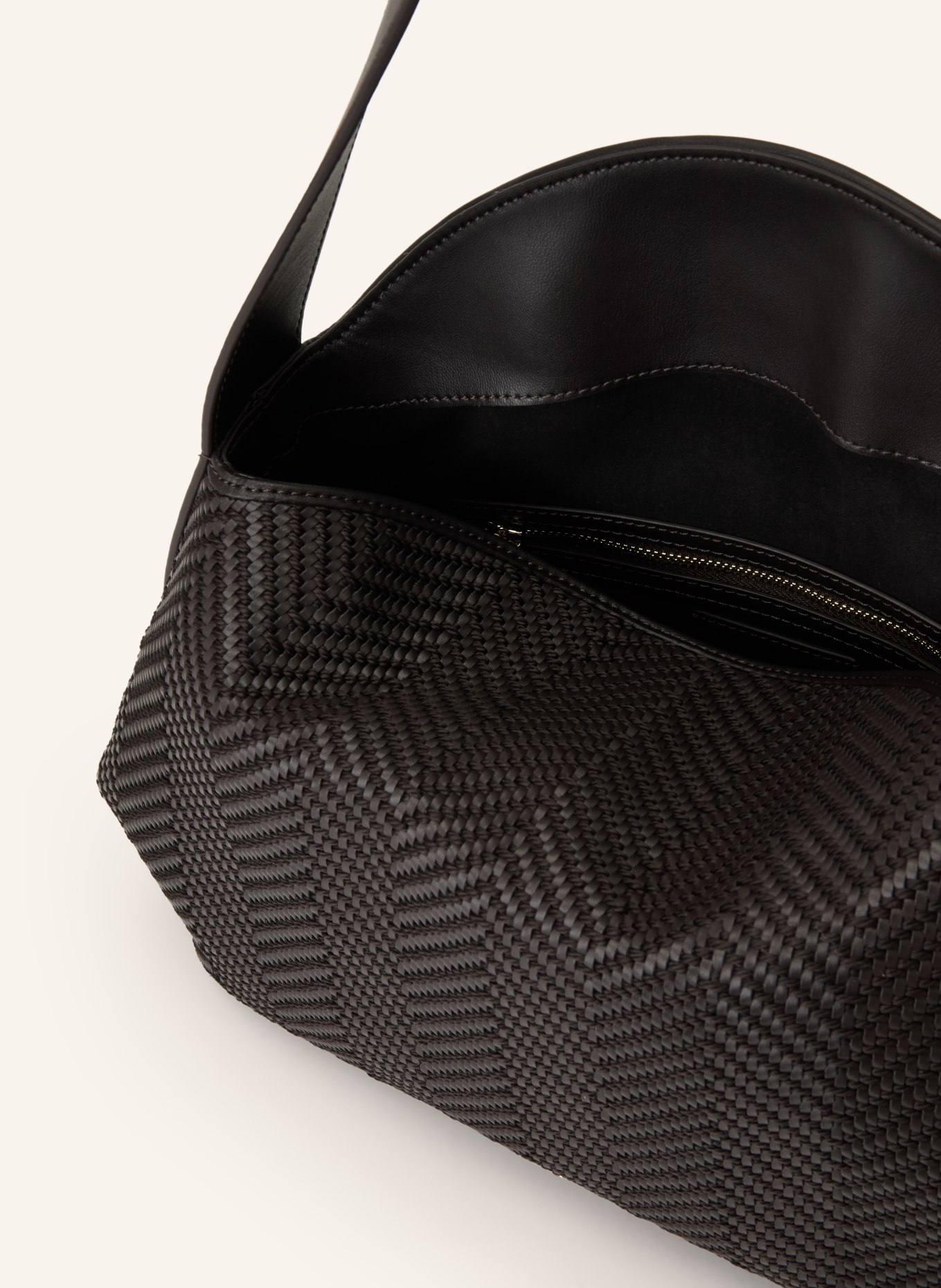 BOSS Schultertasche CAYLIE: DUNKELBRAUN