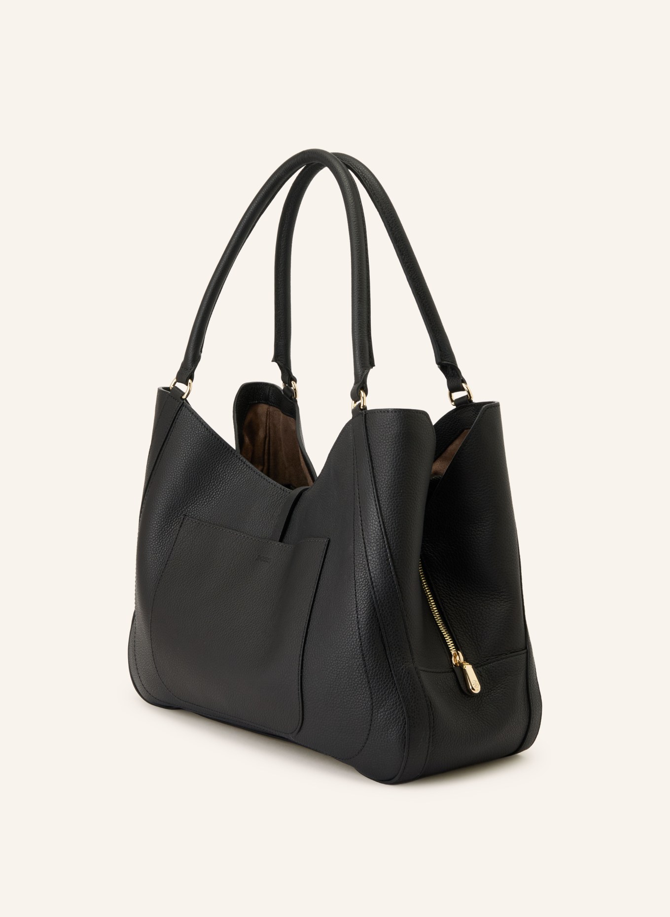 BOSS Shopper REAH MEDIUM: SCHWARZ / GOLD