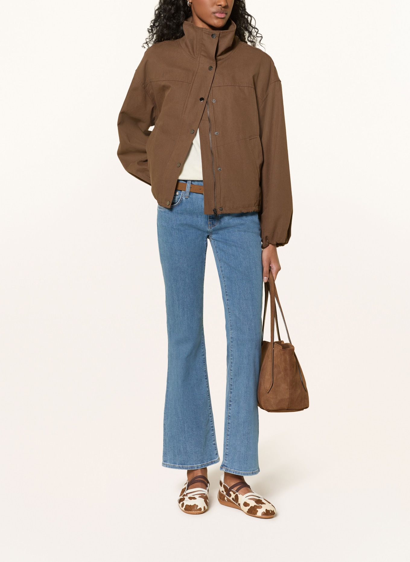 mavi Bootcut Jeans BELLA: A3100 Mid Blue STR