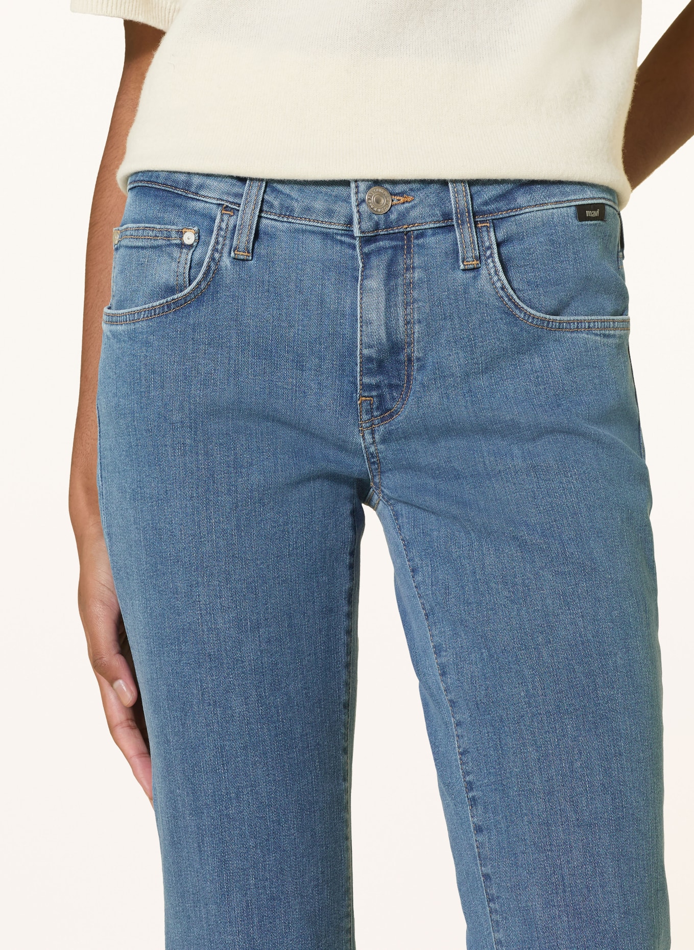 mavi Bootcut Jeans BELLA: A3100 Mid Blue STR