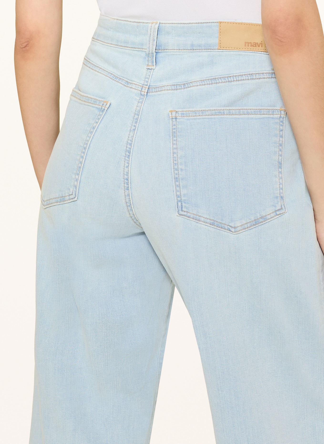 mavi Barrel Jeans LEILA: A3101 Ice Brushed STR