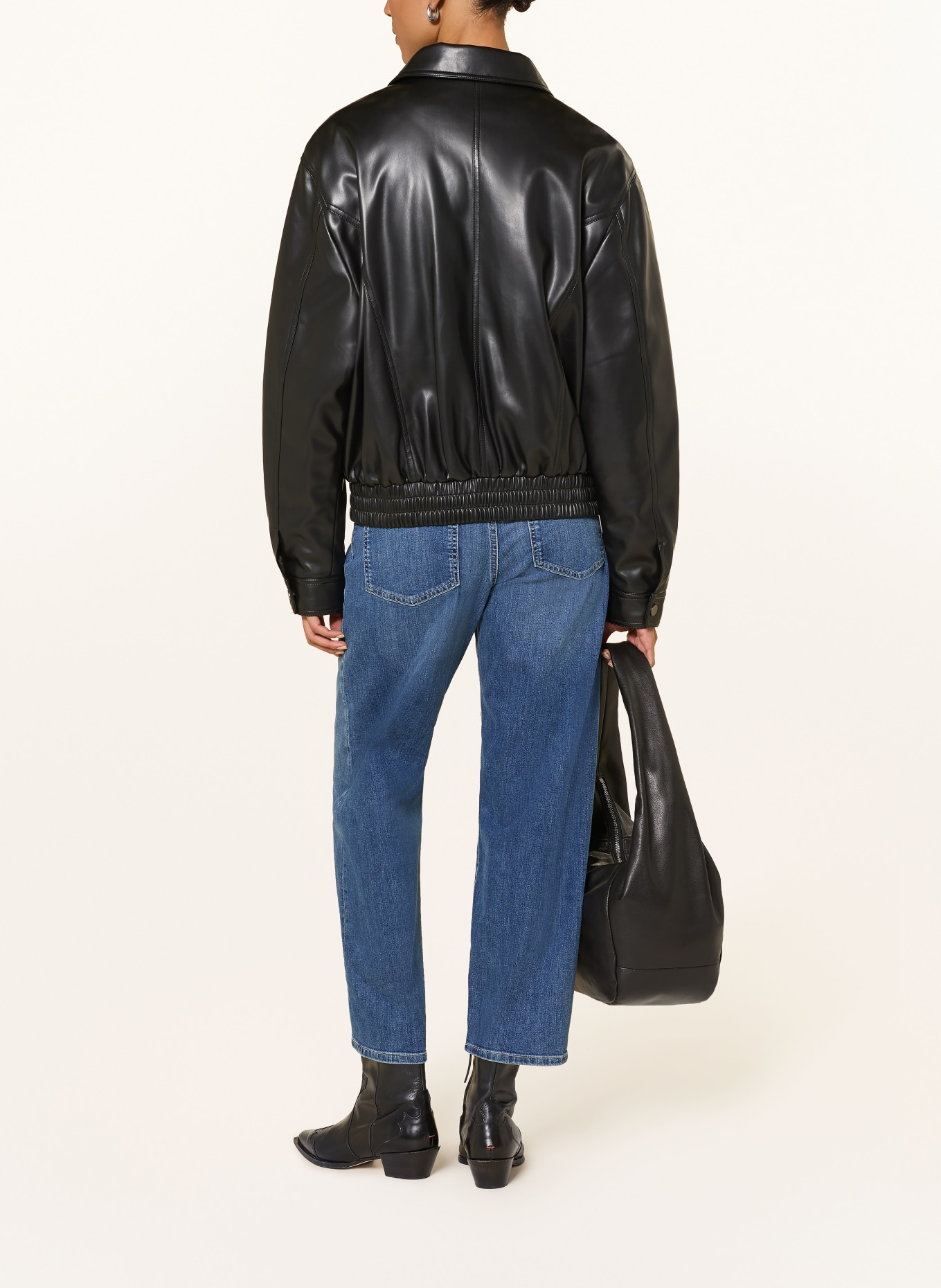 mavi Barrel Jeans LEILA: A3086 Dark Blue STR