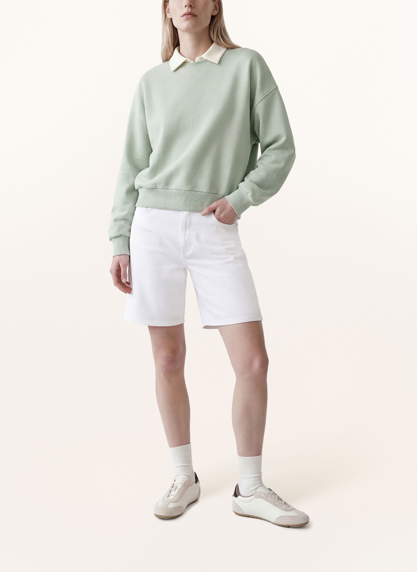 mavi Sweatshirt: HELLGRÜN