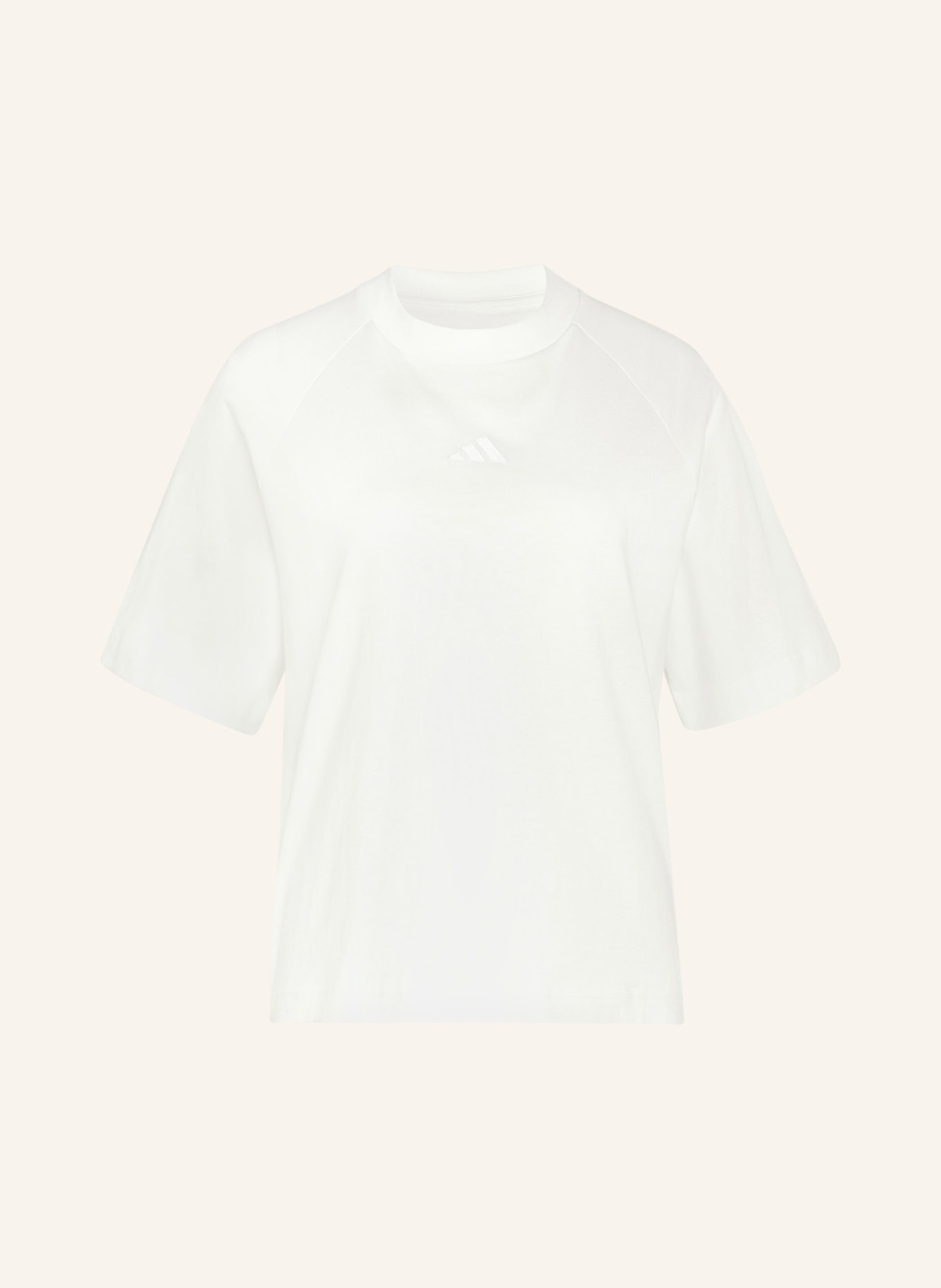 adidas T-shirt KIT SMALL LOGO: CREAM