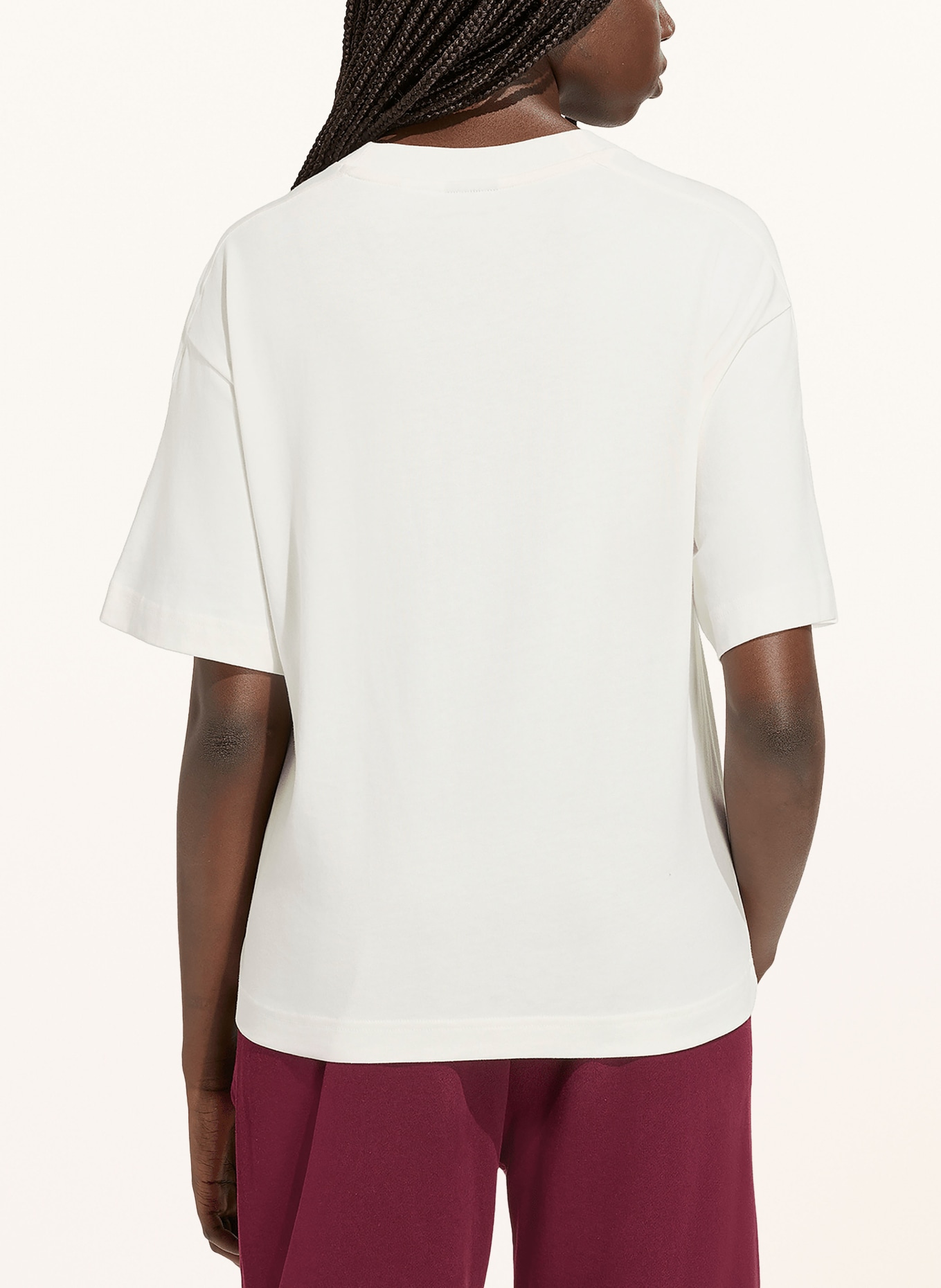 adidas T-shirt KIT SMALL LOGO: CREAM
