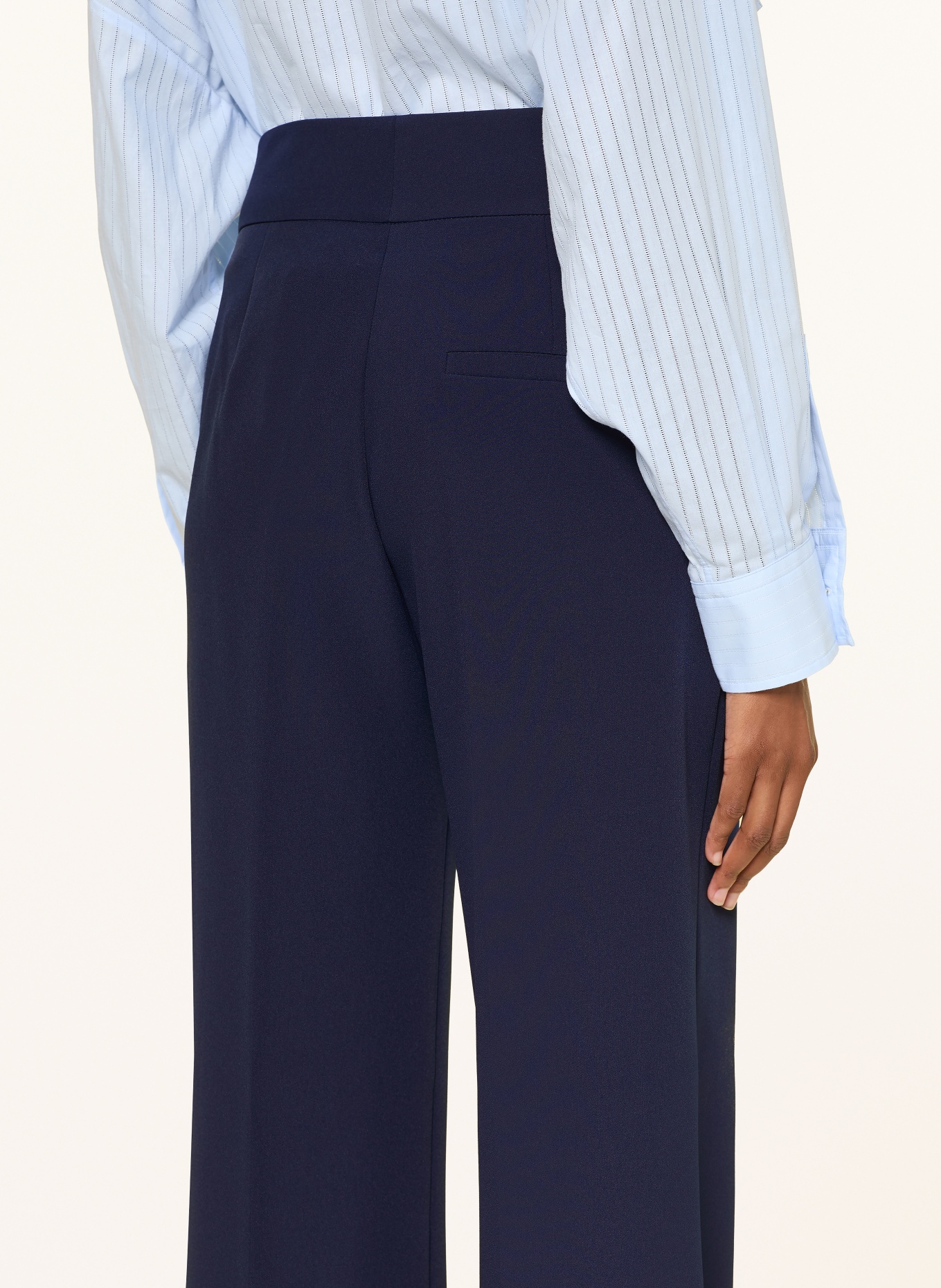 HUGO HIMIA Marlene Pants: DARK BLUE