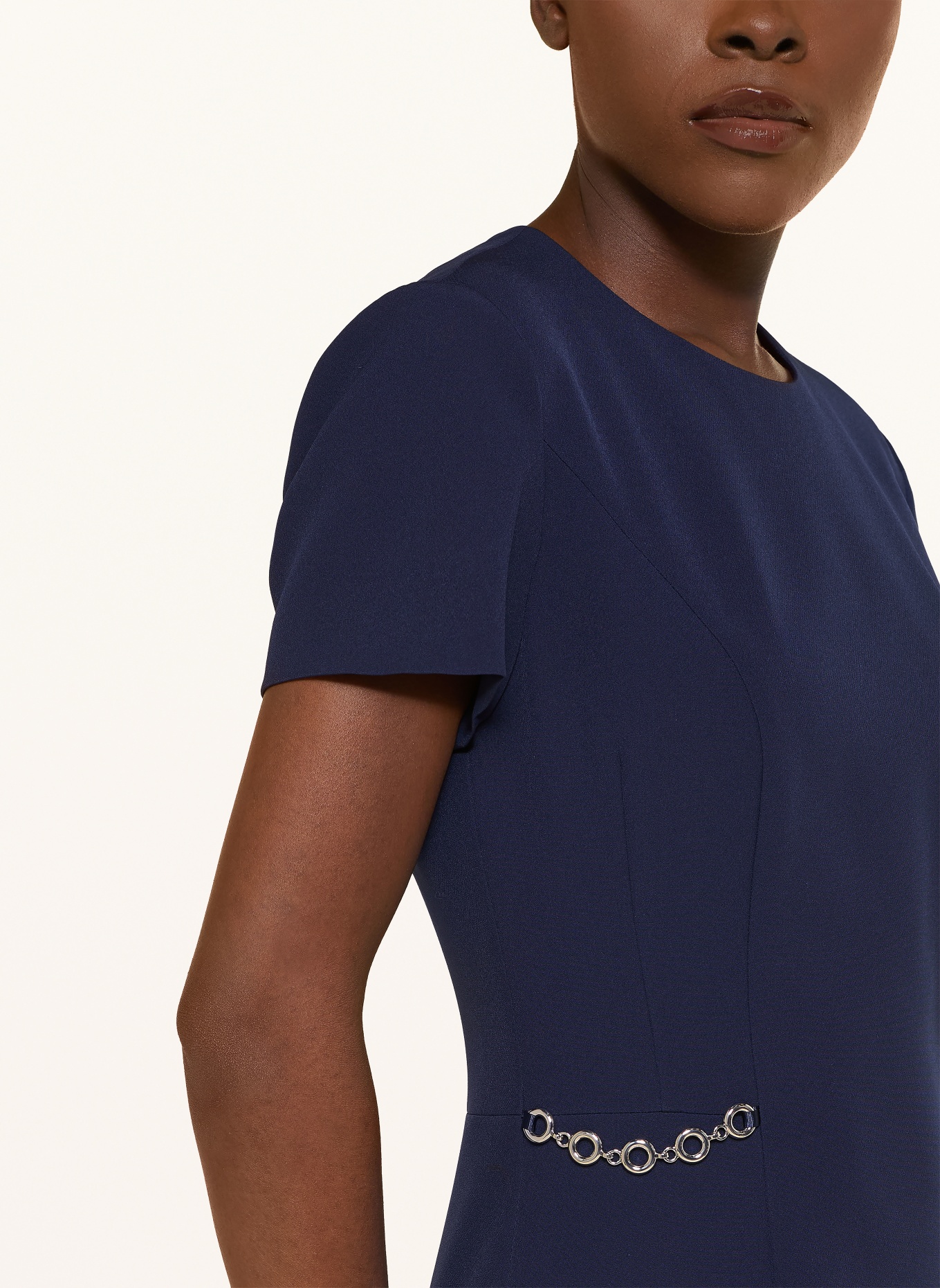 HUGO KAELYN Dress: DARK BLUE