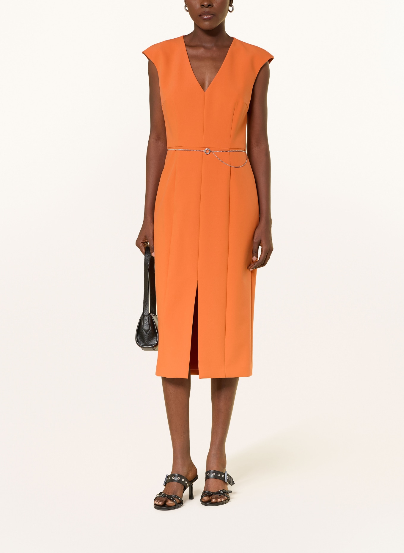 HUGO KATUNINA Sheath Dress: ORANGE