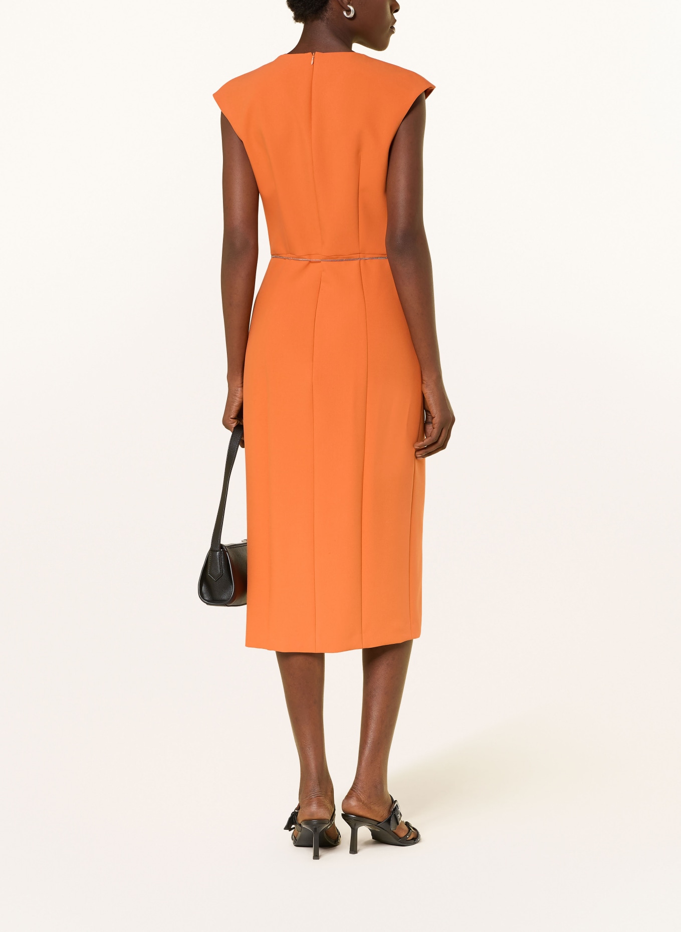 HUGO KATUNINA Sheath Dress: ORANGE