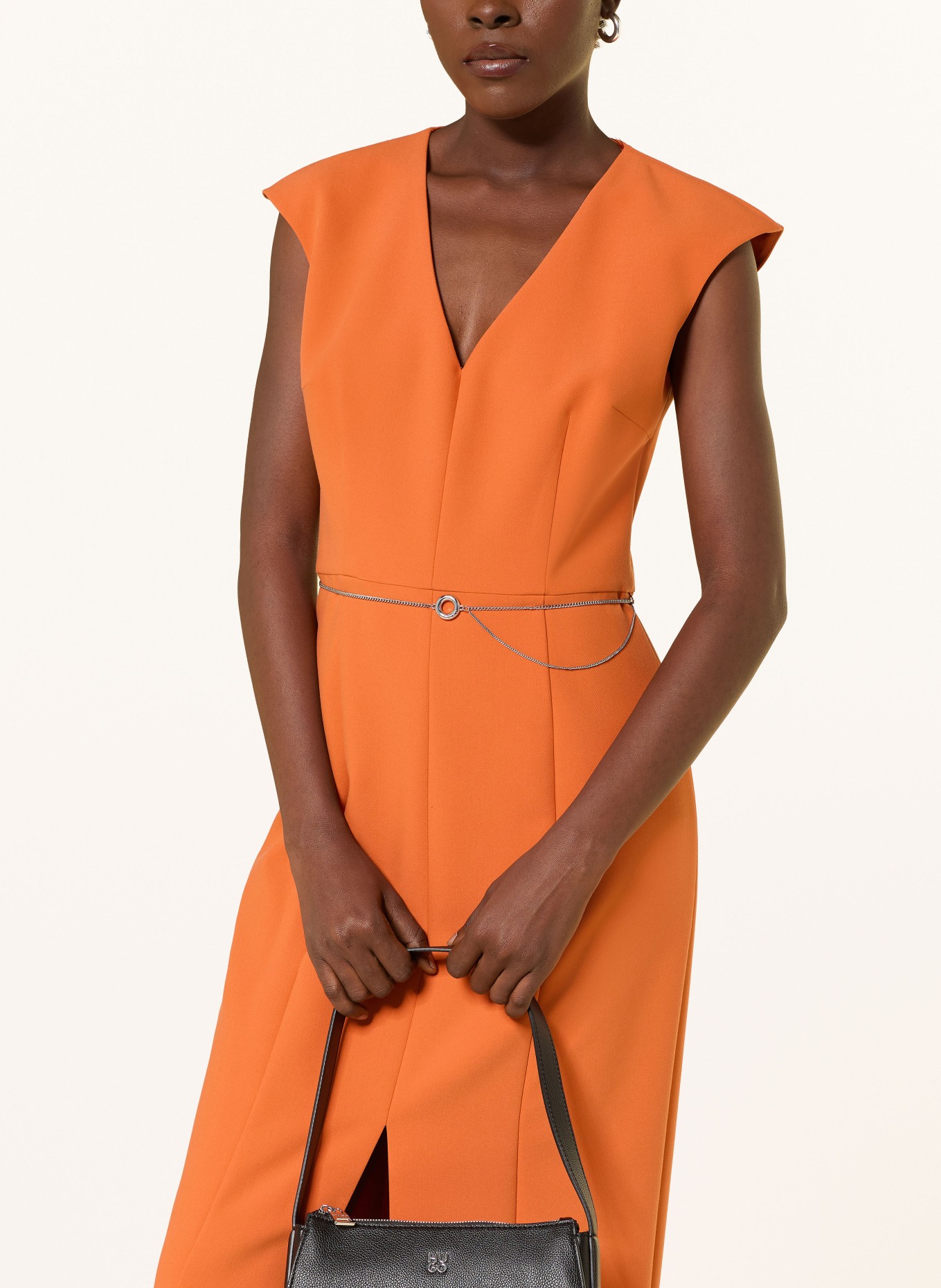 HUGO KATUNINA Sheath Dress: ORANGE