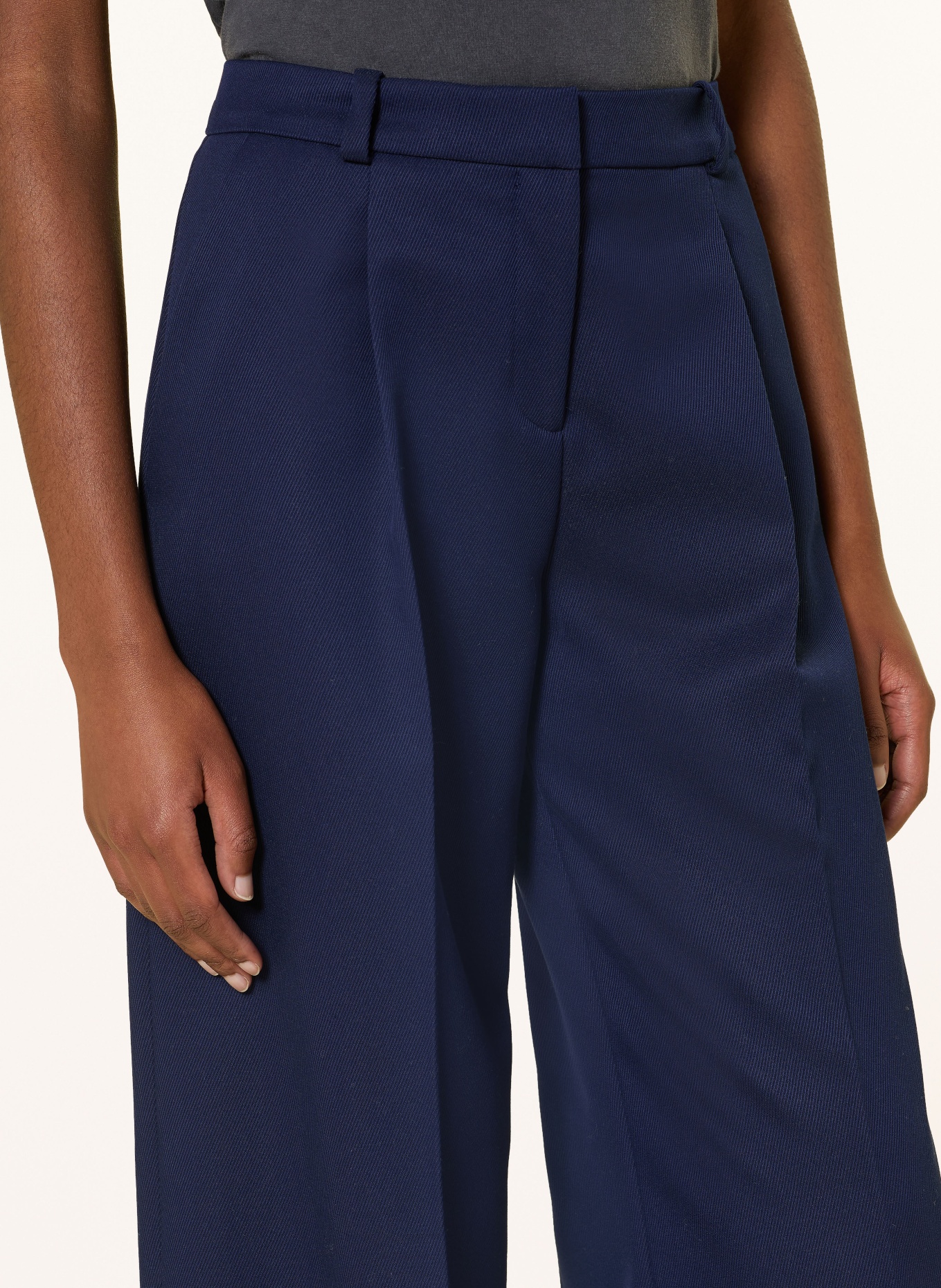 HUGO HALATI Marlene Pants: DARK BLUE